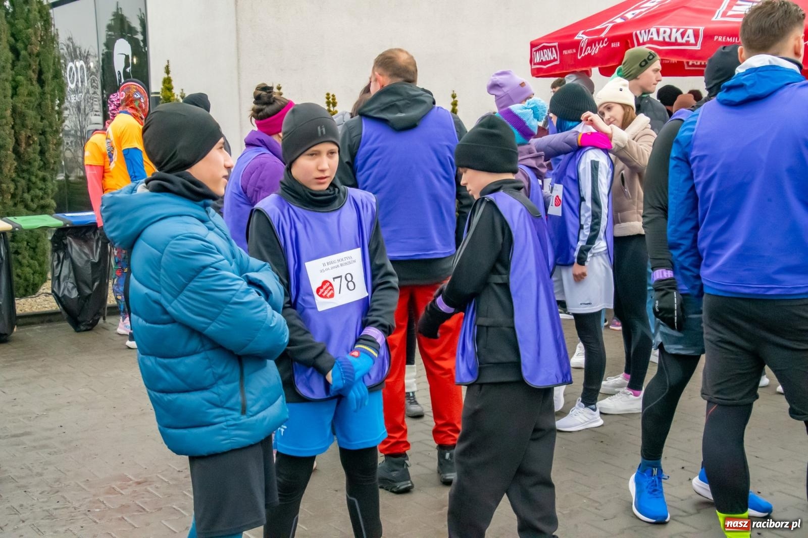 Zdjęcie w galerii na portalu naszraciborz.pl: II Bieg Sołtysa w Roszkowie na finał WOŚP pobił rekordy wiadomości z regionu