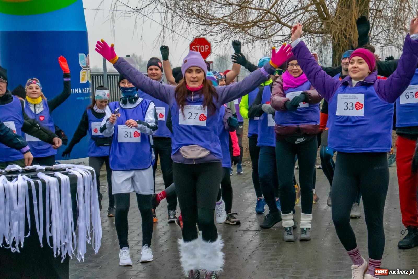 Zdjęcie w galerii na portalu naszraciborz.pl: II Bieg Sołtysa w Roszkowie na finał WOŚP pobił rekordy wiadomości z regionu