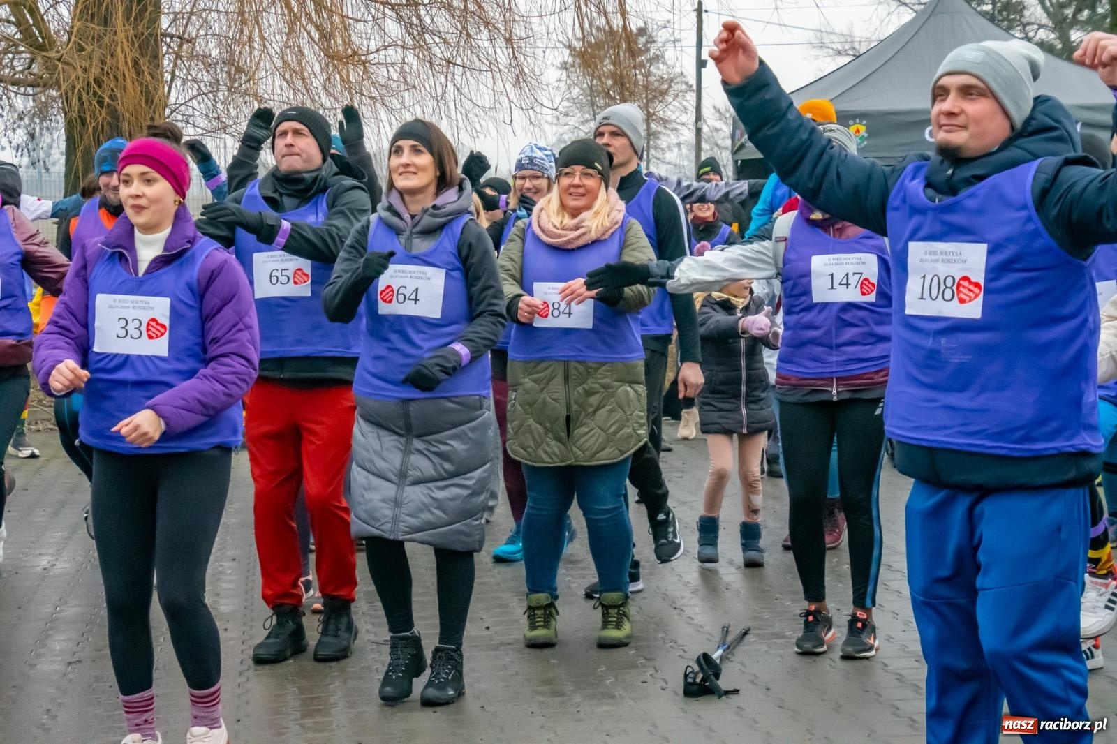 Zdjęcie w galerii na portalu naszraciborz.pl: II Bieg Sołtysa w Roszkowie na finał WOŚP pobił rekordy wiadomości z regionu