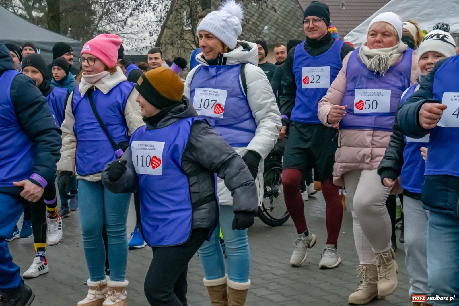 Zdjęcie w galerii na portalu naszraciborz.pl: II Bieg Sołtysa w Roszkowie na finał WOŚP pobił rekordy wiadomości z regionu