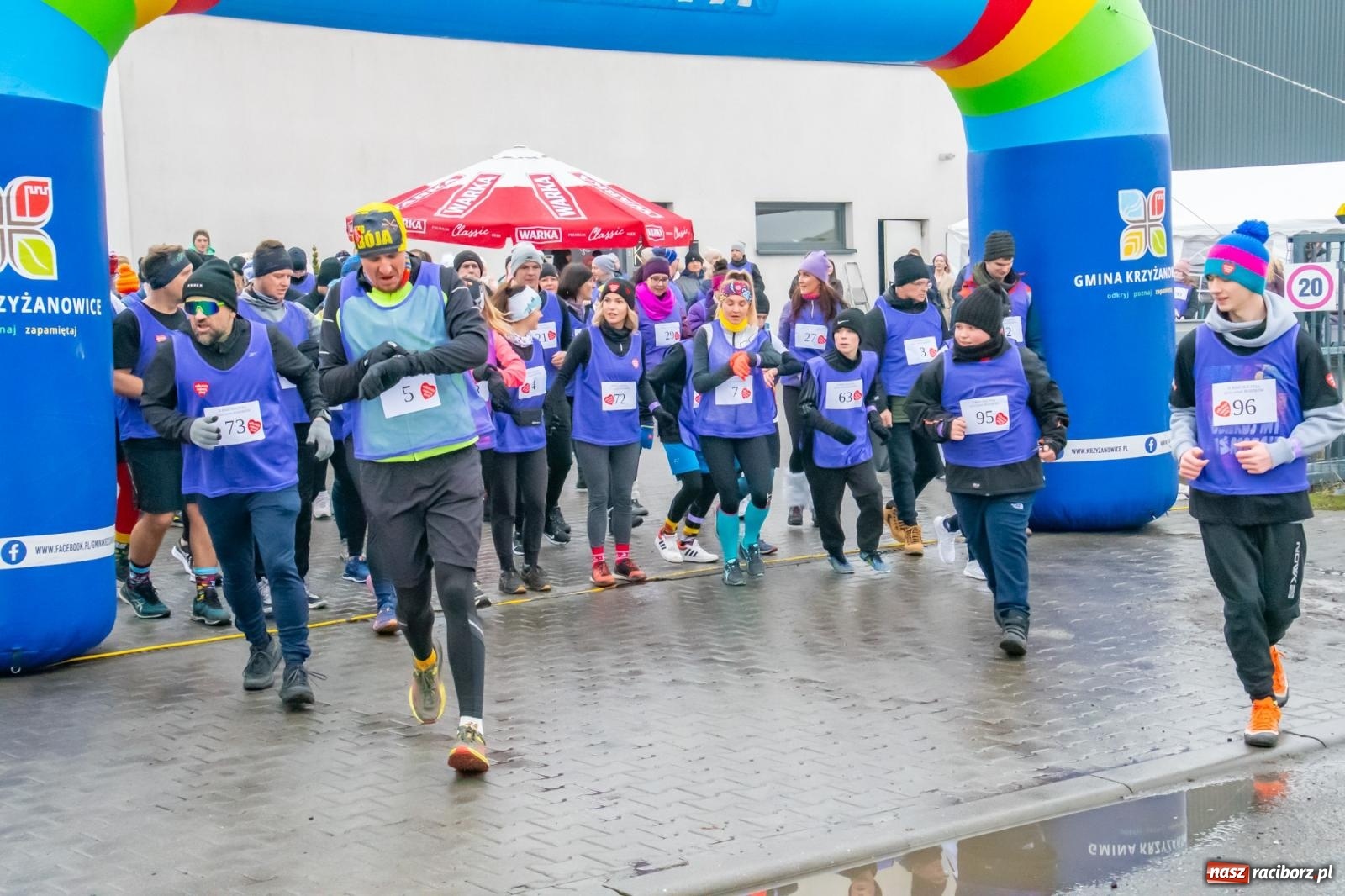Zdjęcie w galerii na portalu naszraciborz.pl: II Bieg Sołtysa w Roszkowie na finał WOŚP pobił rekordy wiadomości z regionu