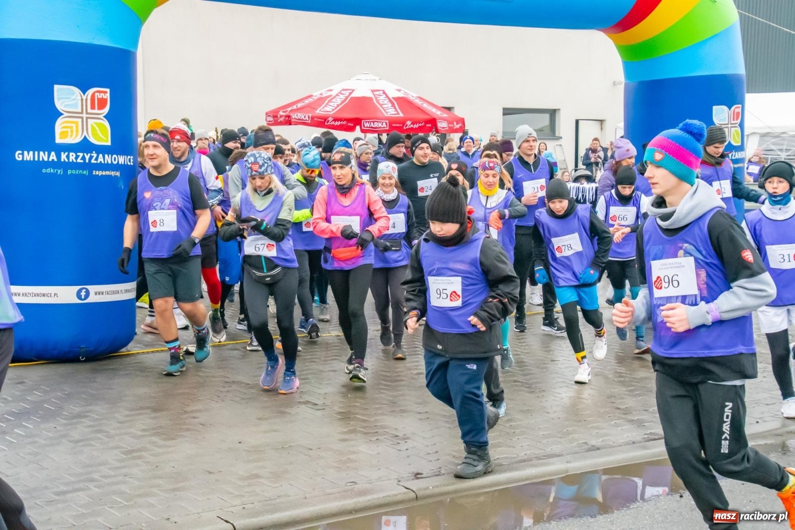 Zdjęcie w galerii na portalu naszraciborz.pl: II Bieg Sołtysa w Roszkowie na finał WOŚP pobił rekordy wiadomości z regionu
