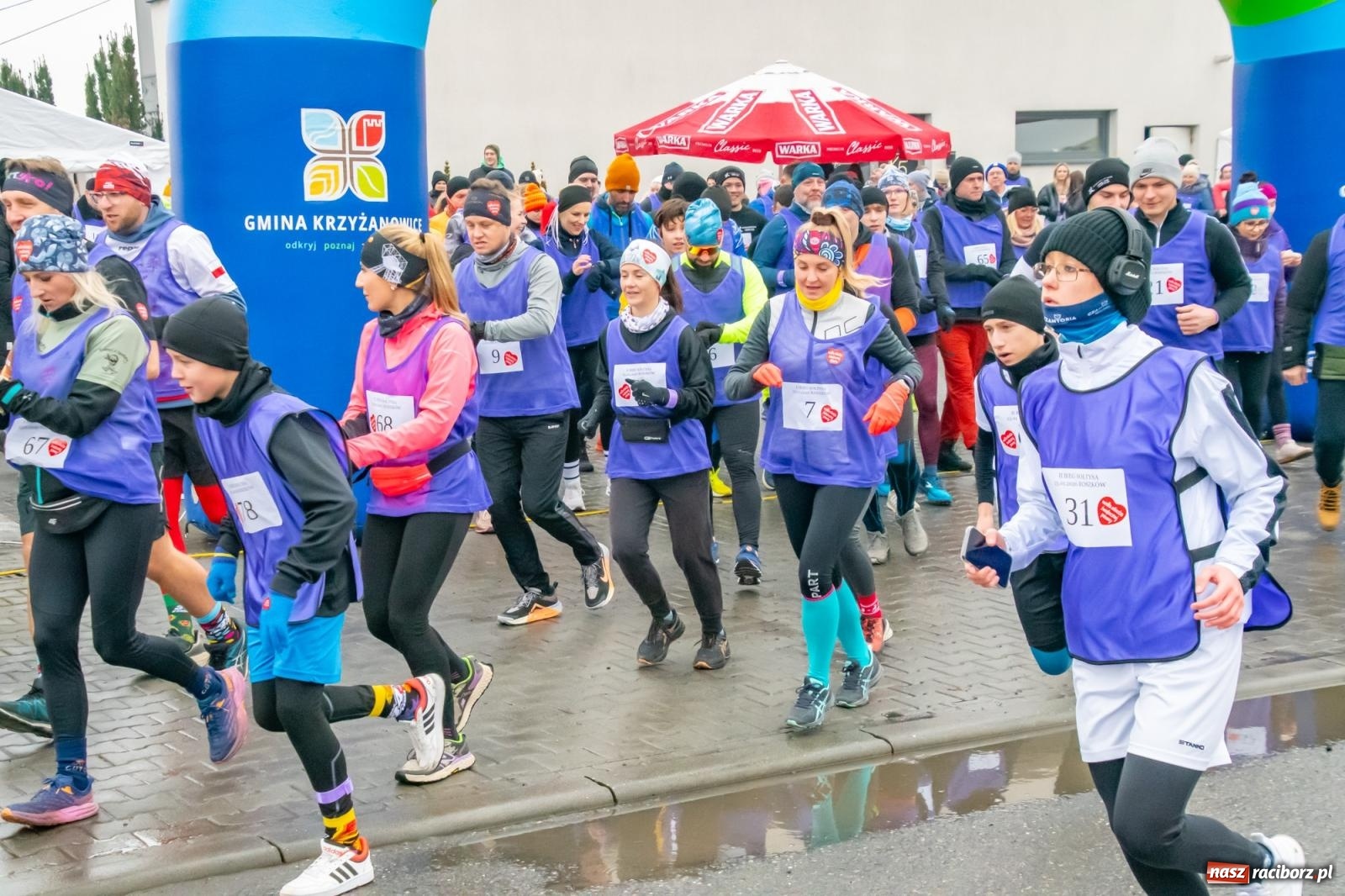 Zdjęcie w galerii na portalu naszraciborz.pl: II Bieg Sołtysa w Roszkowie na finał WOŚP pobił rekordy wiadomości z regionu