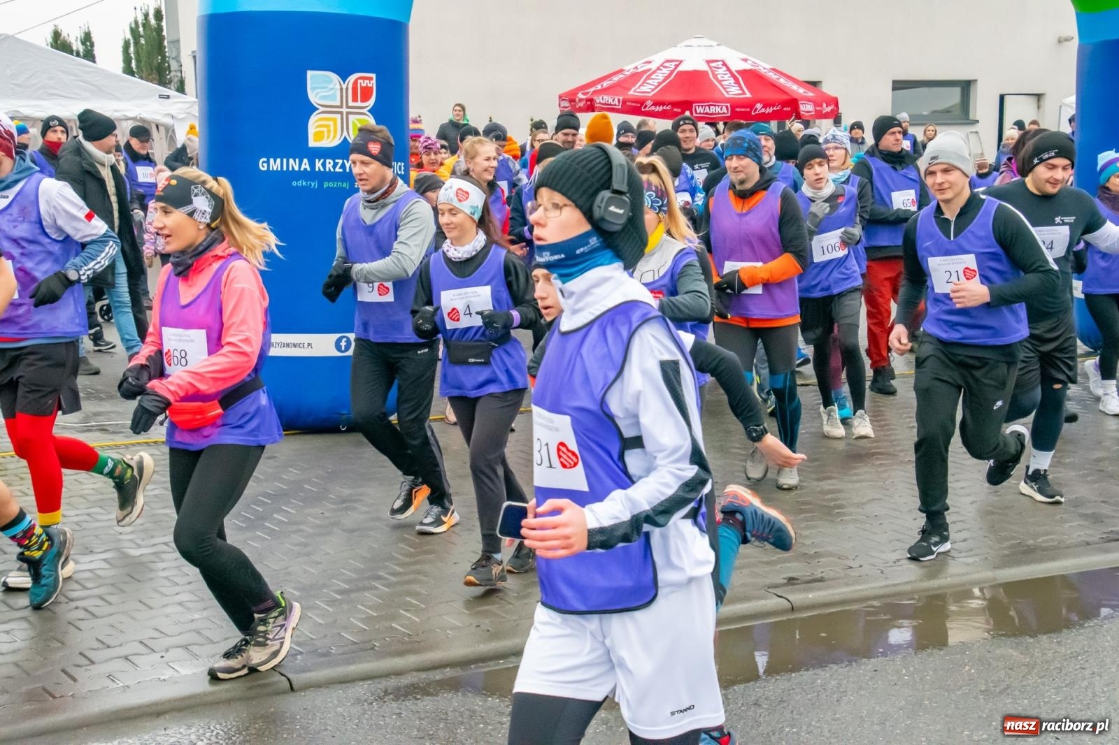 Zdjęcie w galerii na portalu naszraciborz.pl: II Bieg Sołtysa w Roszkowie na finał WOŚP pobił rekordy wiadomości z regionu