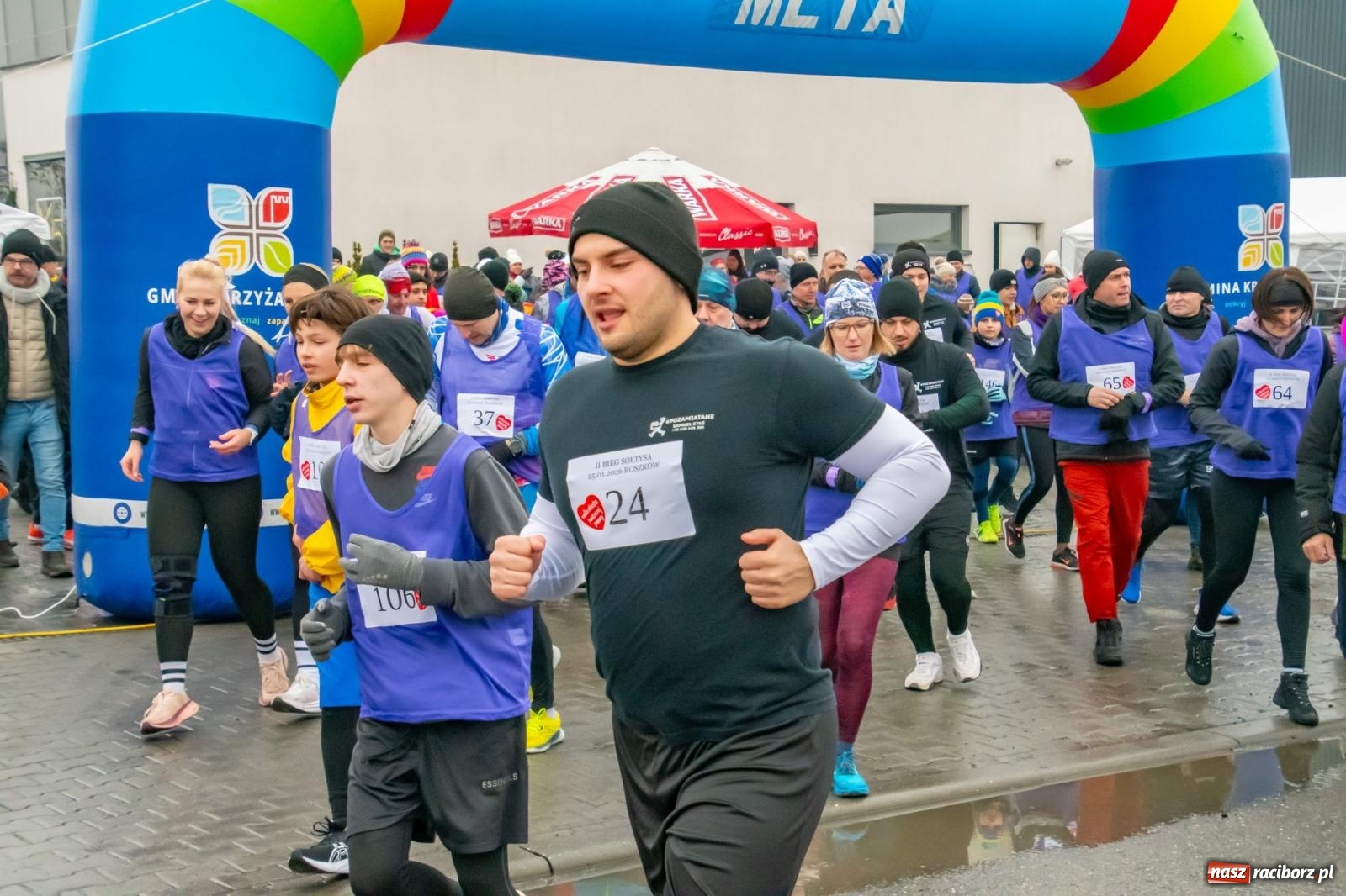 Zdjęcie w galerii na portalu naszraciborz.pl: II Bieg Sołtysa w Roszkowie na finał WOŚP pobił rekordy wiadomości z regionu