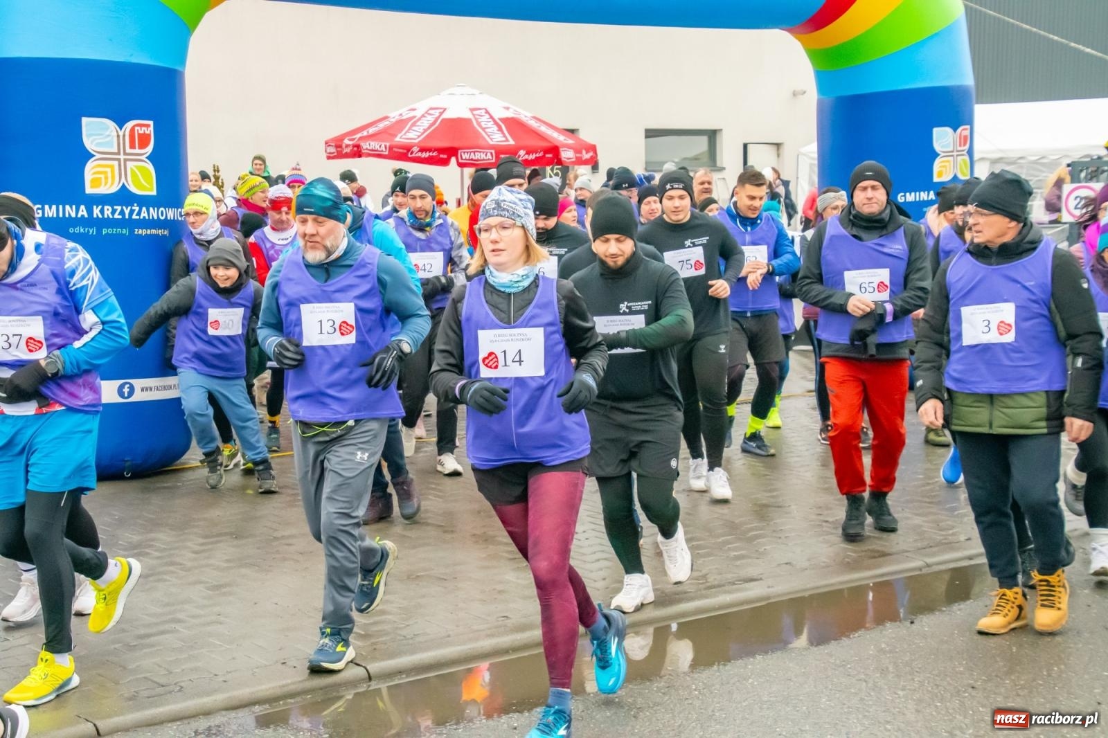 Zdjęcie w galerii na portalu naszraciborz.pl: II Bieg Sołtysa w Roszkowie na finał WOŚP pobił rekordy wiadomości z regionu