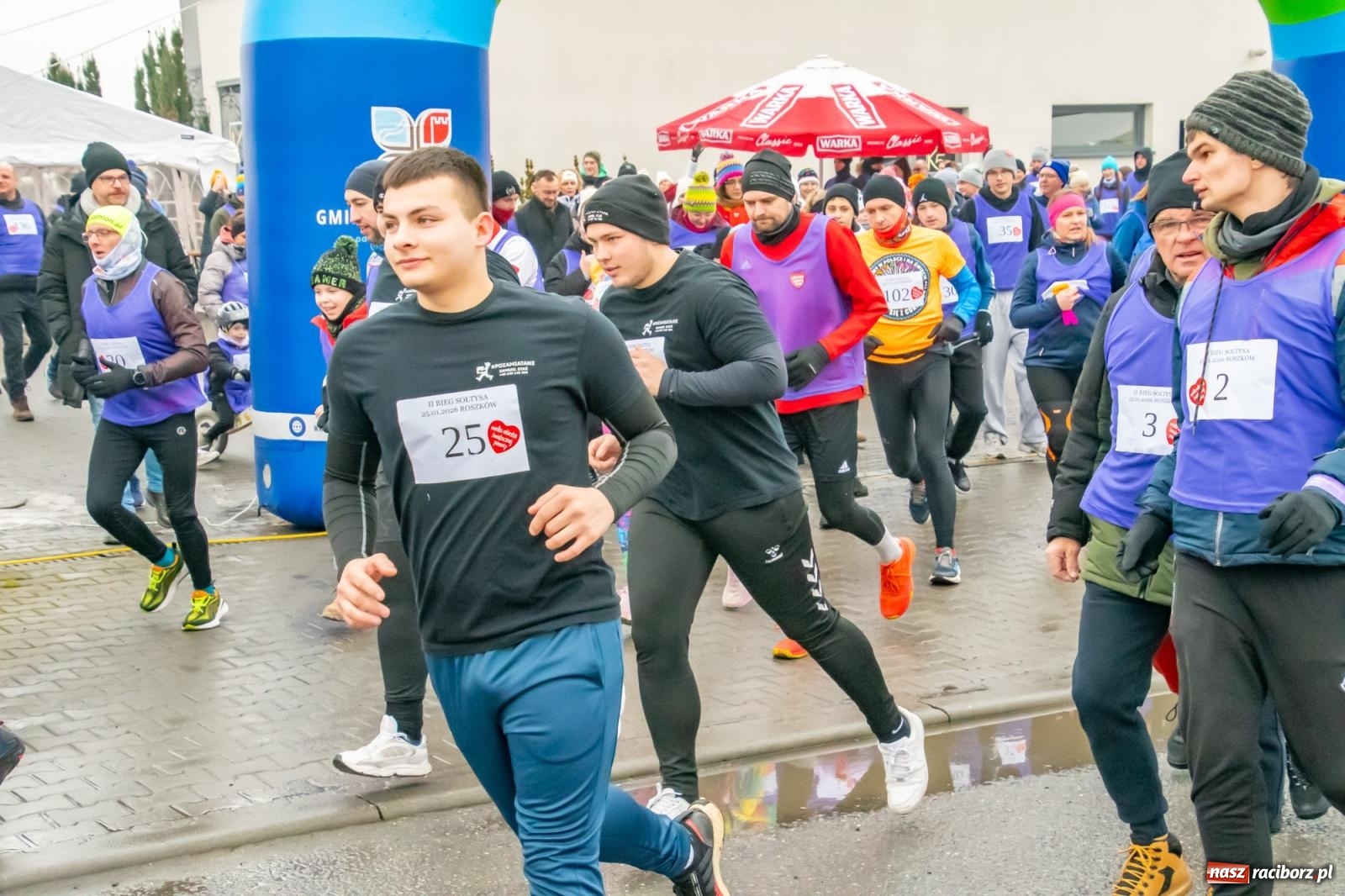 Zdjęcie w galerii na portalu naszraciborz.pl: II Bieg Sołtysa w Roszkowie na finał WOŚP pobił rekordy wiadomości z regionu