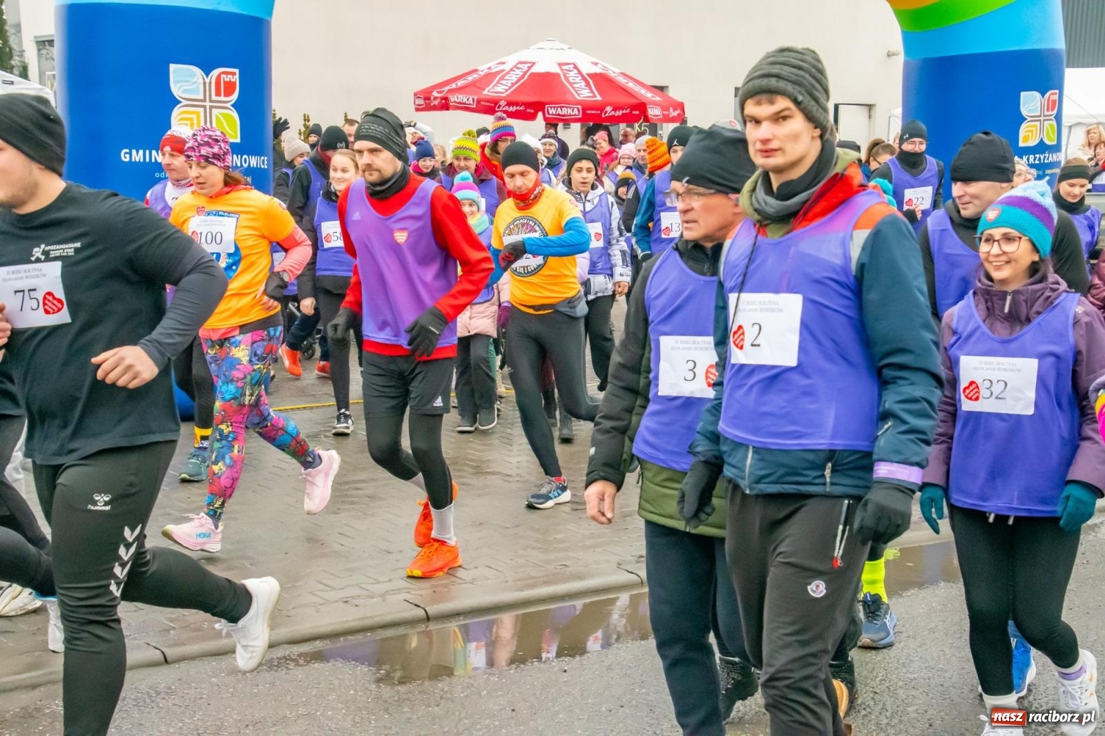 Zdjęcie w galerii na portalu naszraciborz.pl: II Bieg Sołtysa w Roszkowie na finał WOŚP pobił rekordy wiadomości z regionu