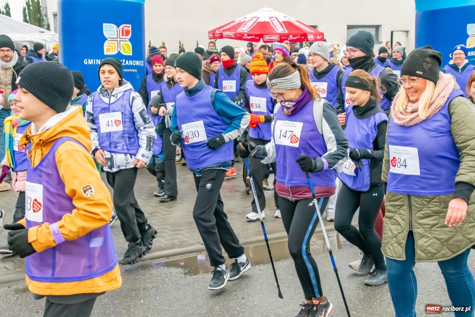 Zdjęcie w galerii na portalu naszraciborz.pl: II Bieg Sołtysa w Roszkowie na finał WOŚP pobił rekordy wiadomości z regionu