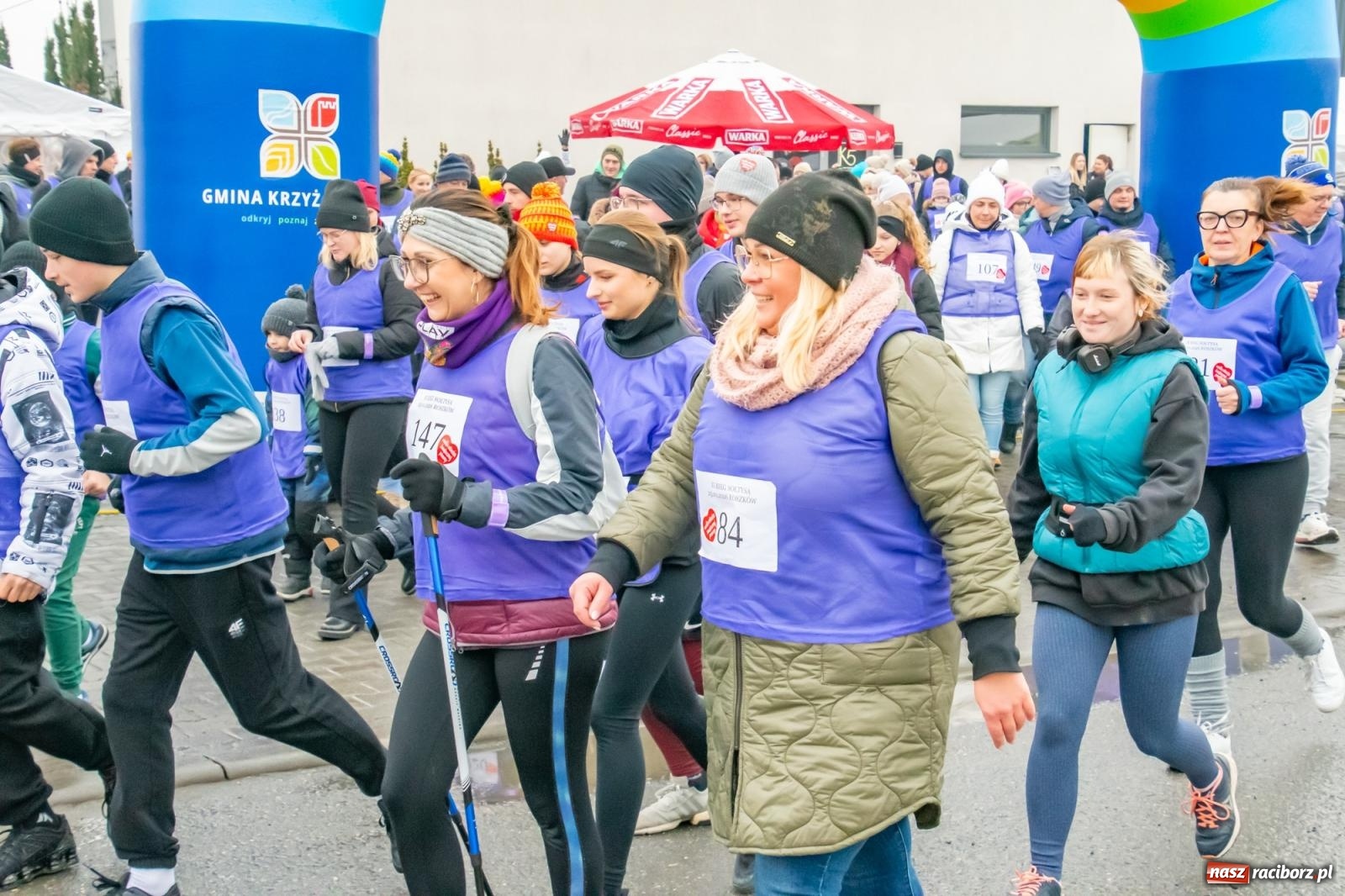 Zdjęcie w galerii na portalu naszraciborz.pl: II Bieg Sołtysa w Roszkowie na finał WOŚP pobił rekordy wiadomości z regionu