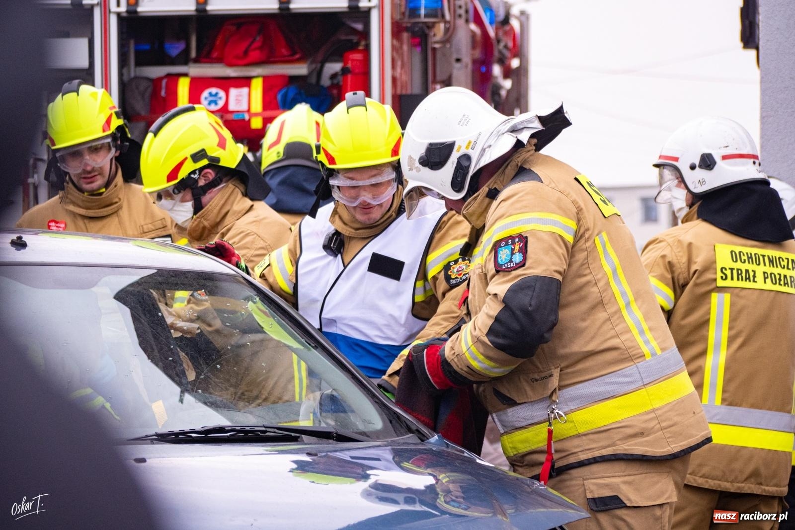 Zdjęcie w galerii na portalu naszraciborz.pl: Trzy OSP razem. Pokazy ratownictwa technicznego podczas finału WOŚP wiadomości z regionu
