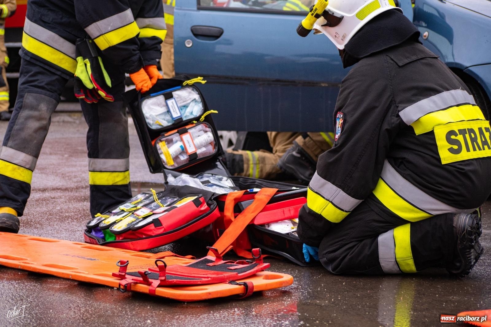 Zdjęcie w galerii na portalu naszraciborz.pl: Trzy OSP razem. Pokazy ratownictwa technicznego podczas finału WOŚP wiadomości z regionu