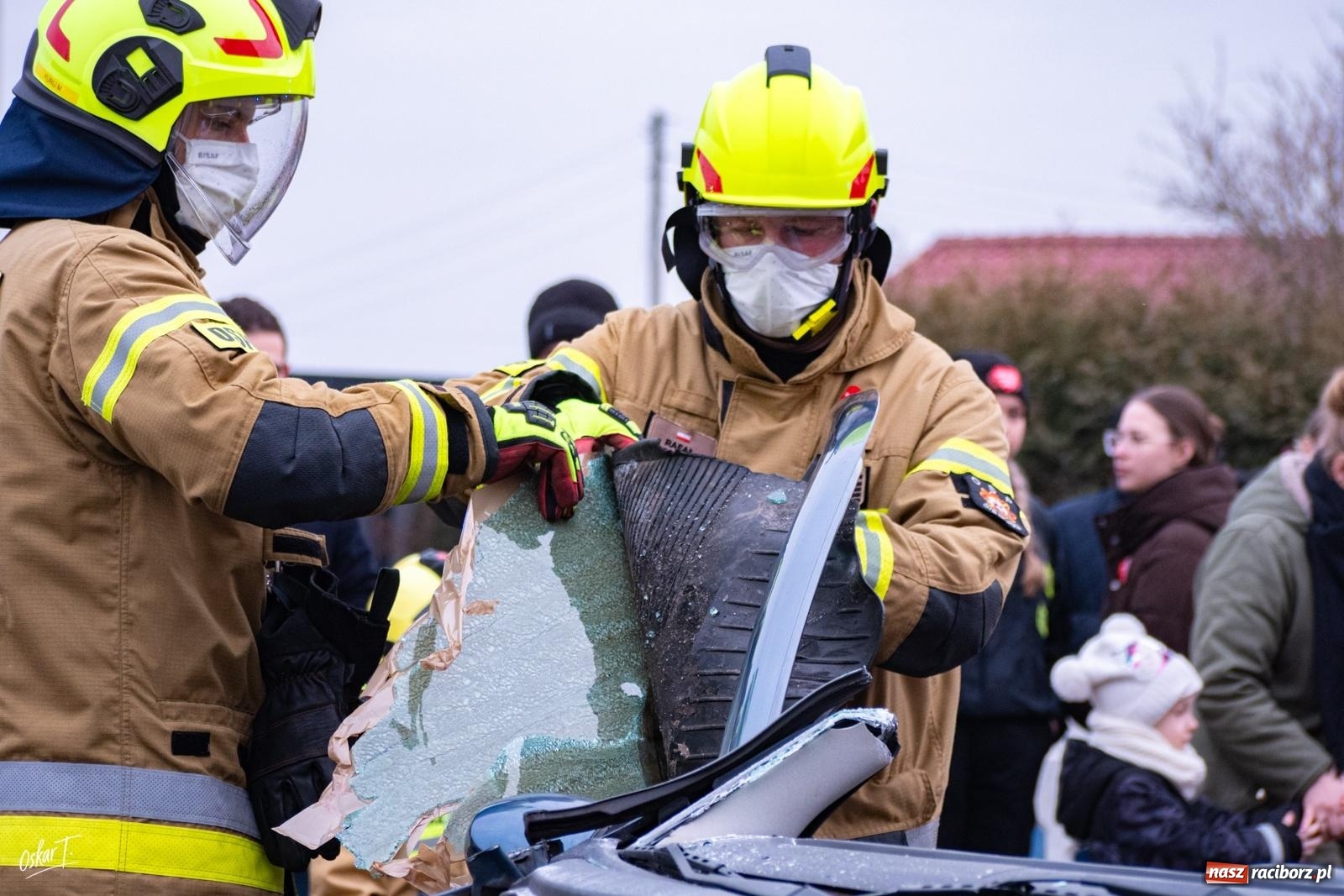 Zdjęcie w galerii na portalu naszraciborz.pl: Trzy OSP razem. Pokazy ratownictwa technicznego podczas finału WOŚP wiadomości z regionu