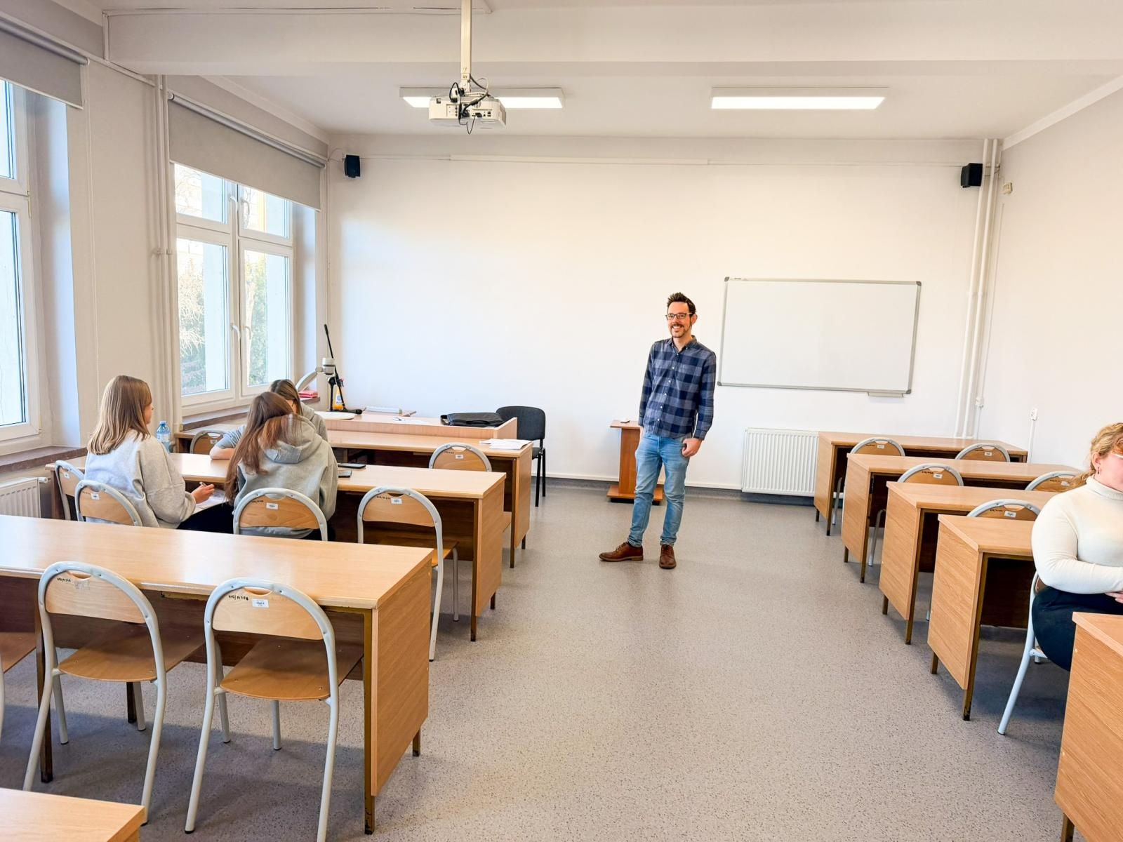 Zdjęcie w galerii na portalu naszraciborz.pl: Dzień Otwartych Drzwi w Instytucie Języków i Translatoryki ANS w Raciborzu wiadomości z regionu