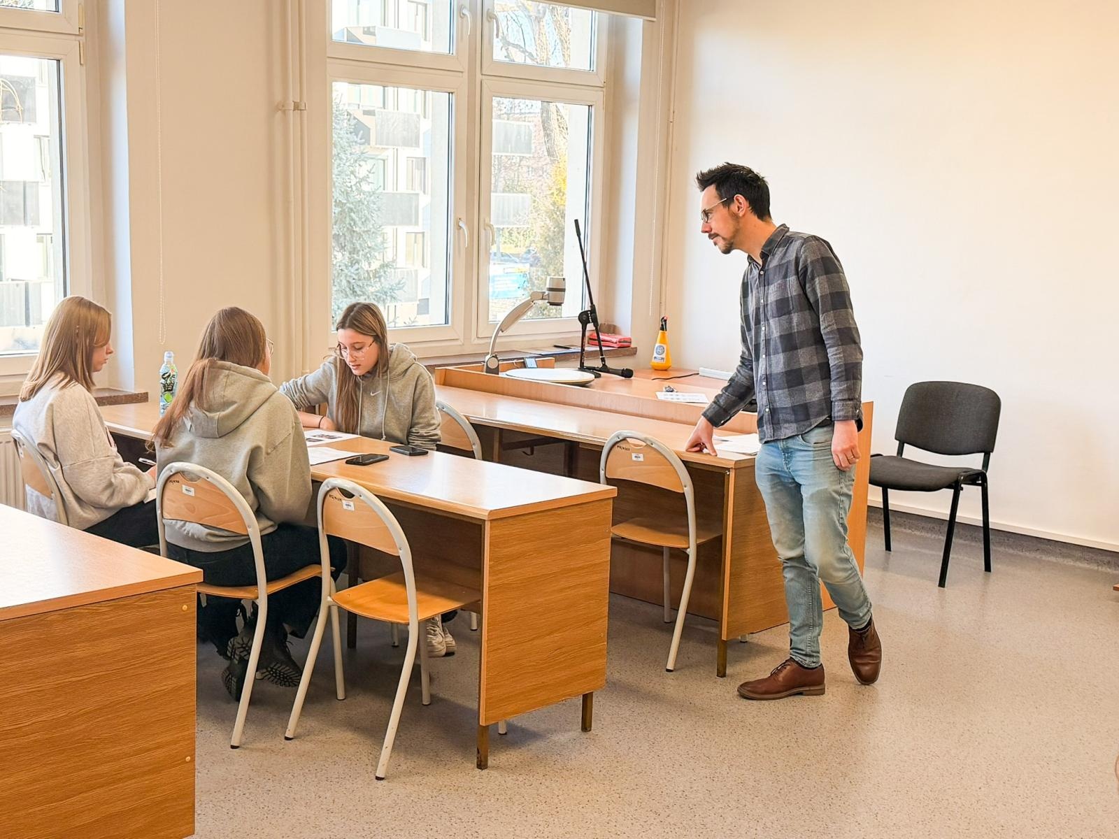 Zdjęcie w galerii na portalu naszraciborz.pl: Dzień Otwartych Drzwi w Instytucie Języków i Translatoryki ANS w Raciborzu wiadomości z regionu