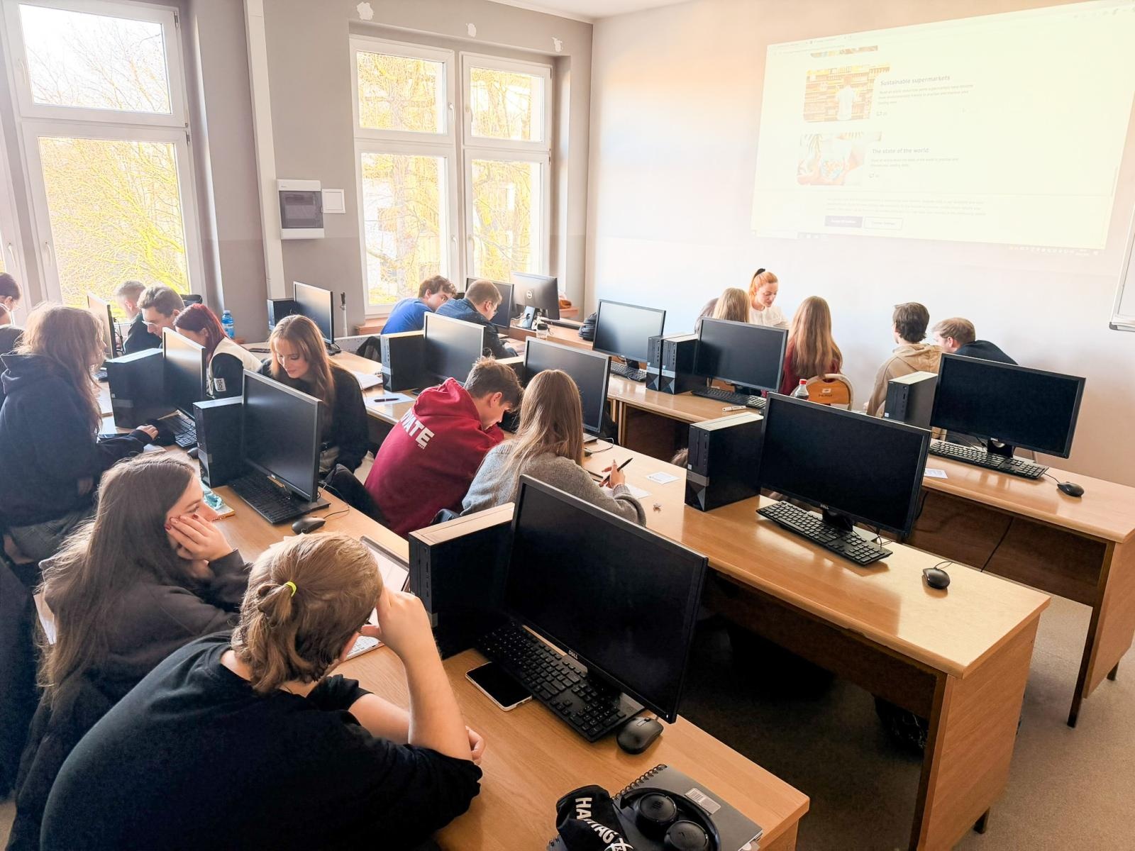 Zdjęcie w galerii na portalu naszraciborz.pl: Dzień Otwartych Drzwi w Instytucie Języków i Translatoryki ANS w Raciborzu wiadomości z regionu