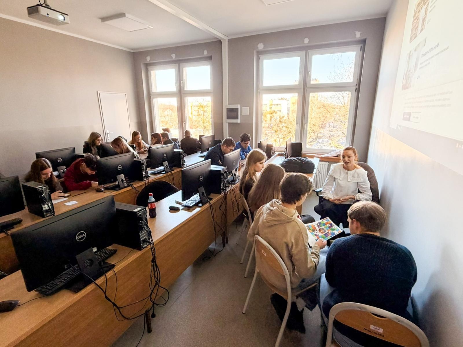 Zdjęcie w galerii na portalu naszraciborz.pl: Dzień Otwartych Drzwi w Instytucie Języków i Translatoryki ANS w Raciborzu wiadomości z regionu