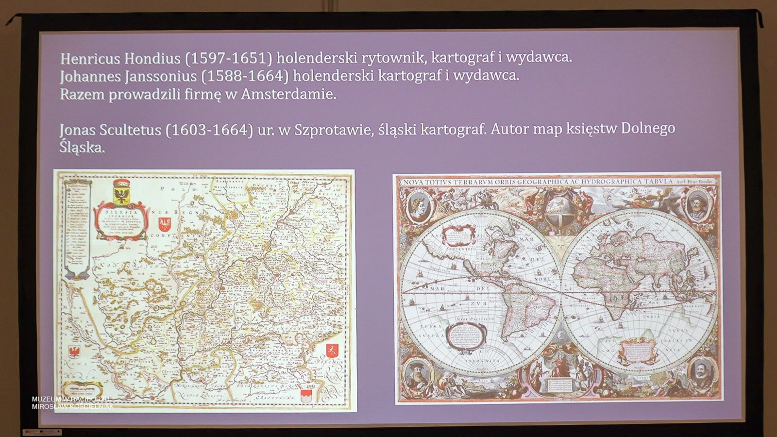 Zdjęcie w galerii na portalu naszraciborz.pl: Czwartkowe spotkania z zabytkami: Śląsk na dawnej kartografii wiadomości z regionu