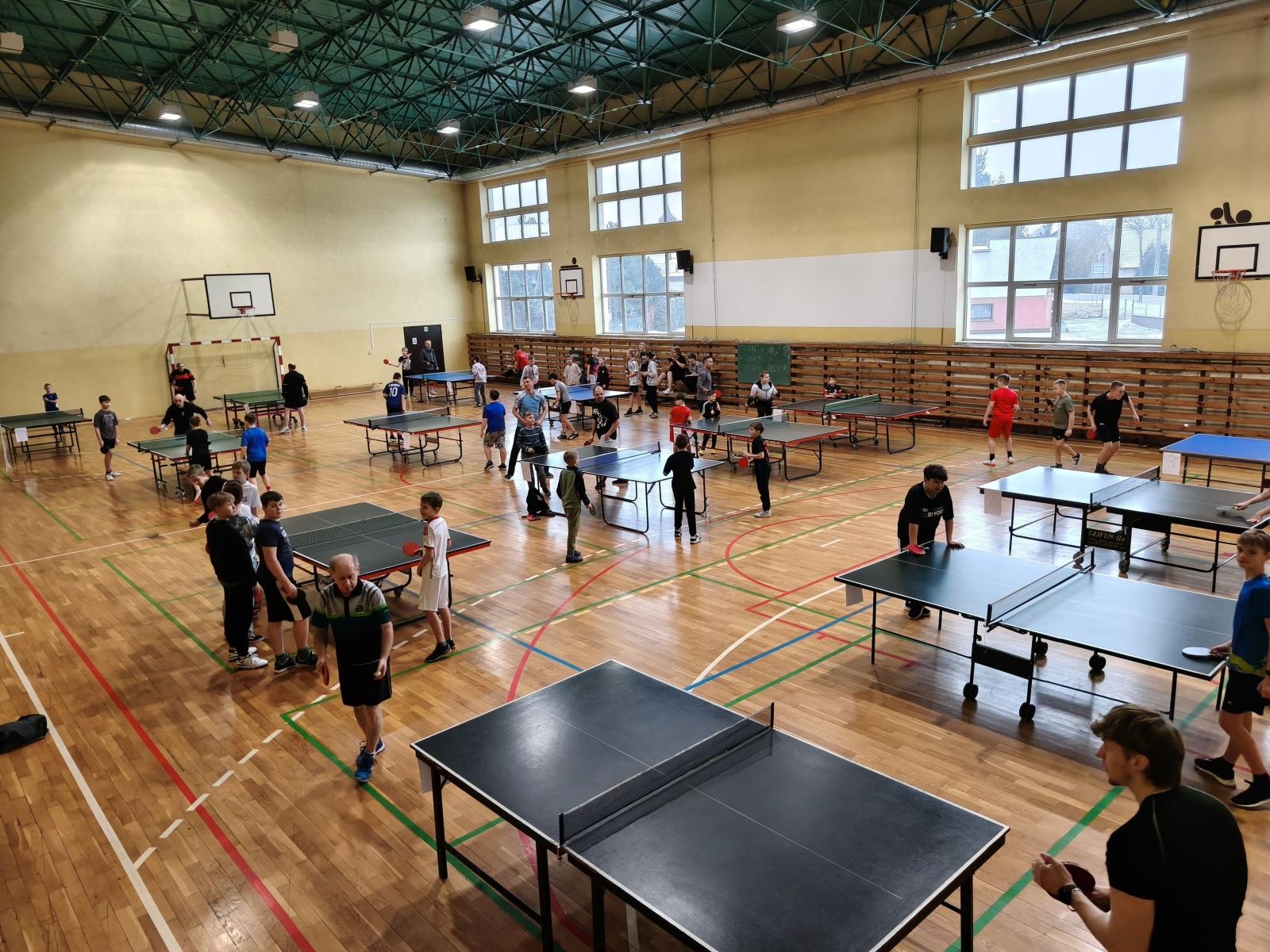 Zdjęcie w galerii na portalu naszraciborz.pl: Turniej tenisa stołowego o puchar wójta gminy Nędza z rekordową frekwencją wiadomości z regionu