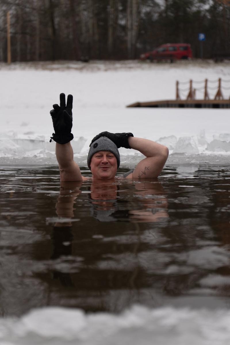 Zdjęcie w galerii na portalu naszraciborz.pl: Wodnik Challenge. Zimowa próba charakteru nad wodą [FOTO] wiadomości z regionu