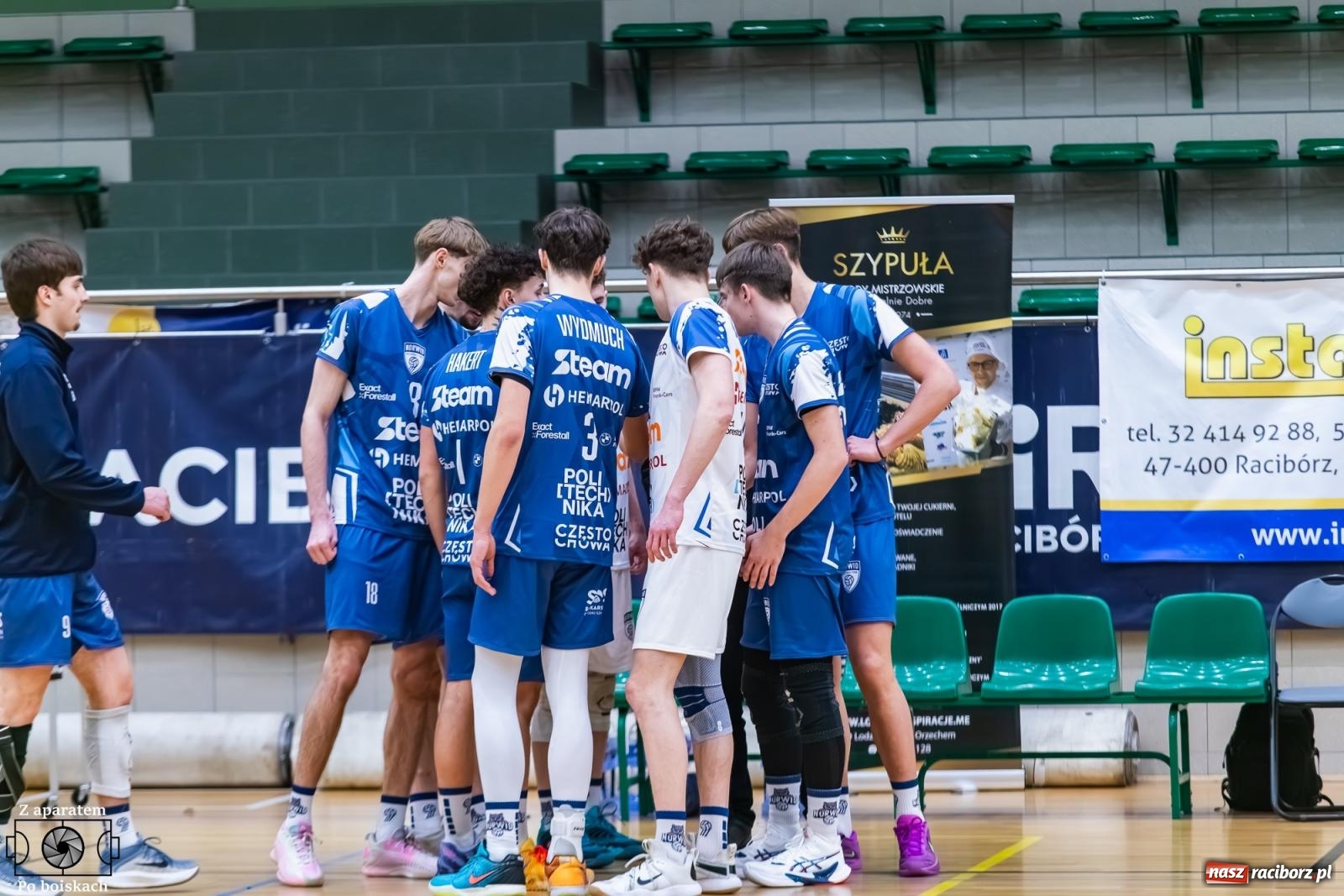 Zdjęcie w galerii na portalu naszraciborz.pl: Ostatni domowy mecz po myśli Klubu Siatkarskiego Racibórz [FOTO] wiadomości z regionu