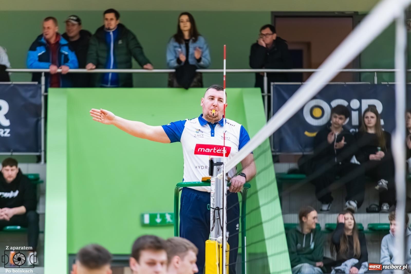 Zdjęcie w galerii na portalu naszraciborz.pl: Ostatni domowy mecz po myśli Klubu Siatkarskiego Racibórz [FOTO] wiadomości z regionu