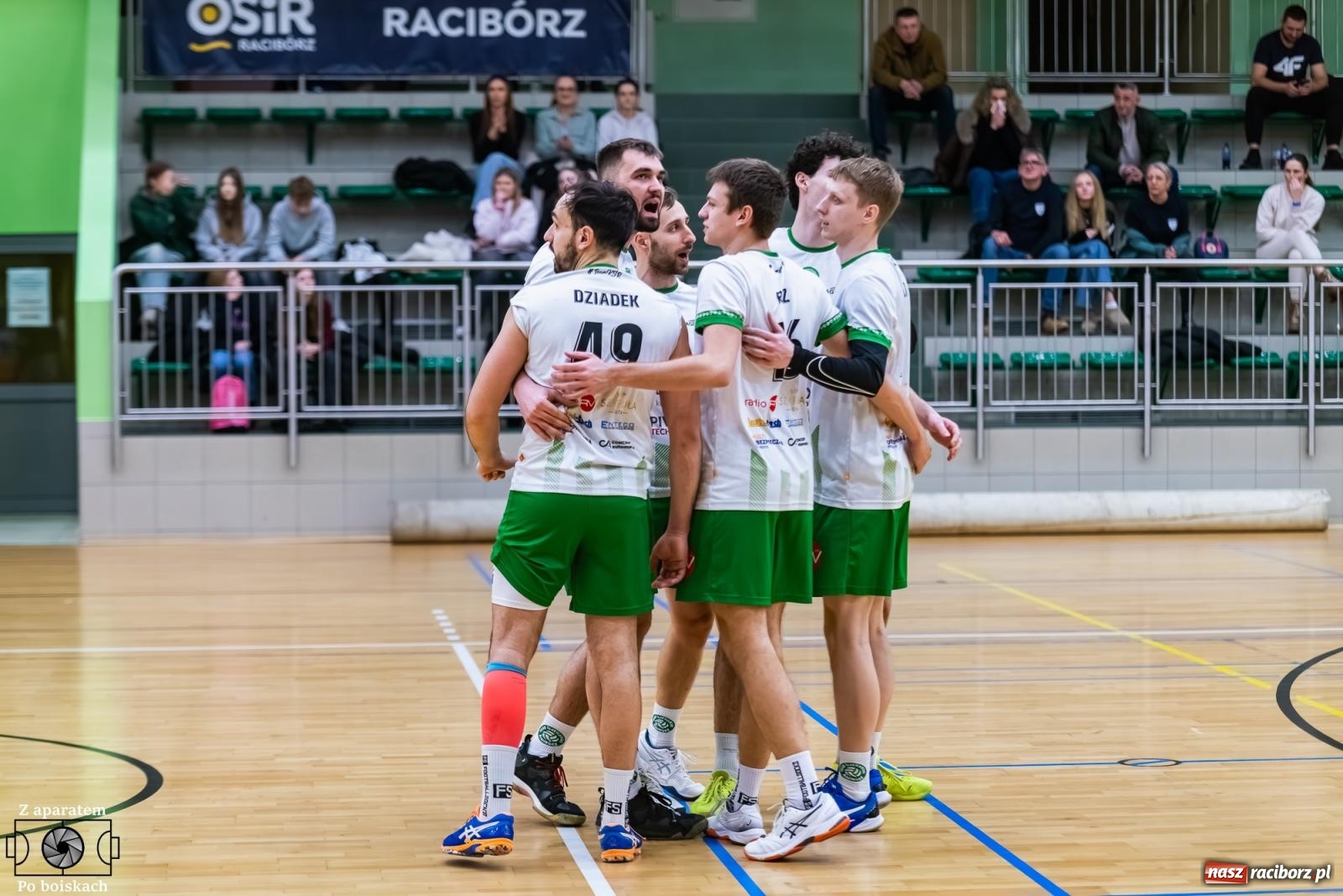 Zdjęcie w galerii na portalu naszraciborz.pl: Ostatni domowy mecz po myśli Klubu Siatkarskiego Racibórz [FOTO] wiadomości z regionu