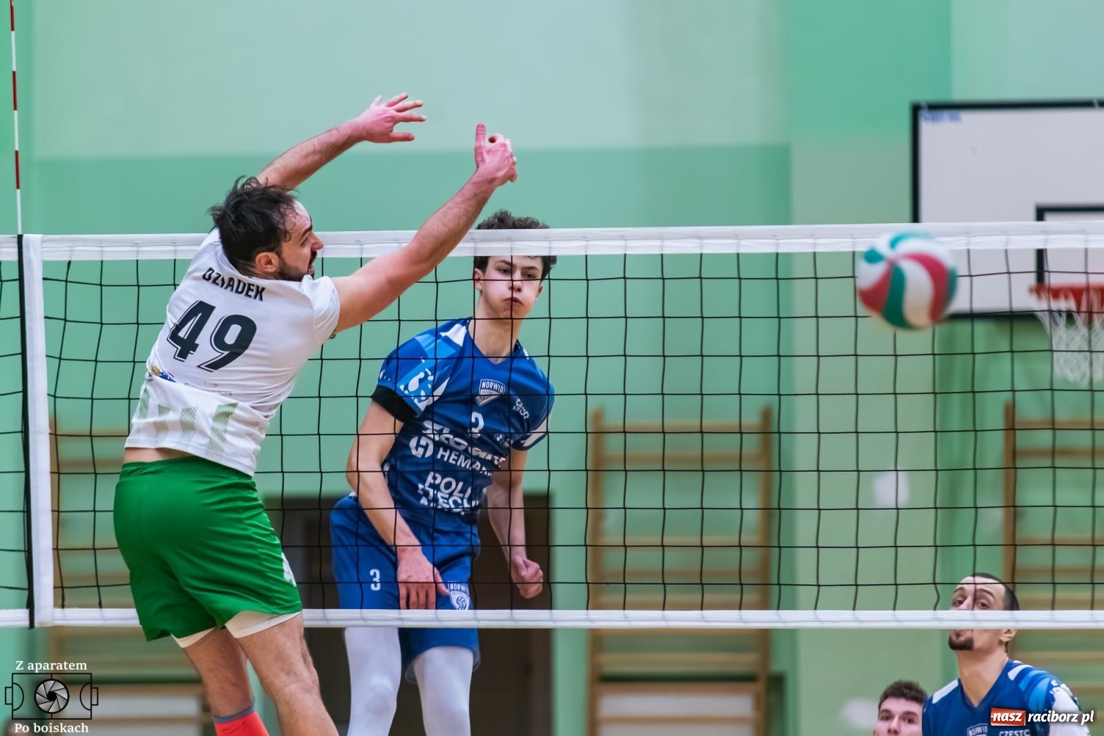 Zdjęcie w galerii na portalu naszraciborz.pl: Ostatni domowy mecz po myśli Klubu Siatkarskiego Racibórz [FOTO] wiadomości z regionu