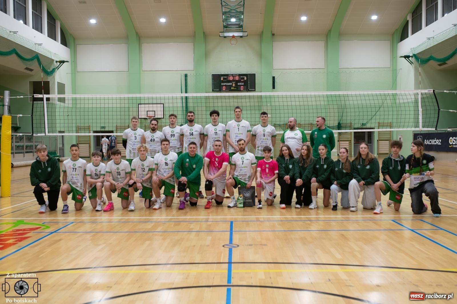 Zdjęcie w galerii na portalu naszraciborz.pl: Ostatni domowy mecz po myśli Klubu Siatkarskiego Racibórz [FOTO] wiadomości z regionu