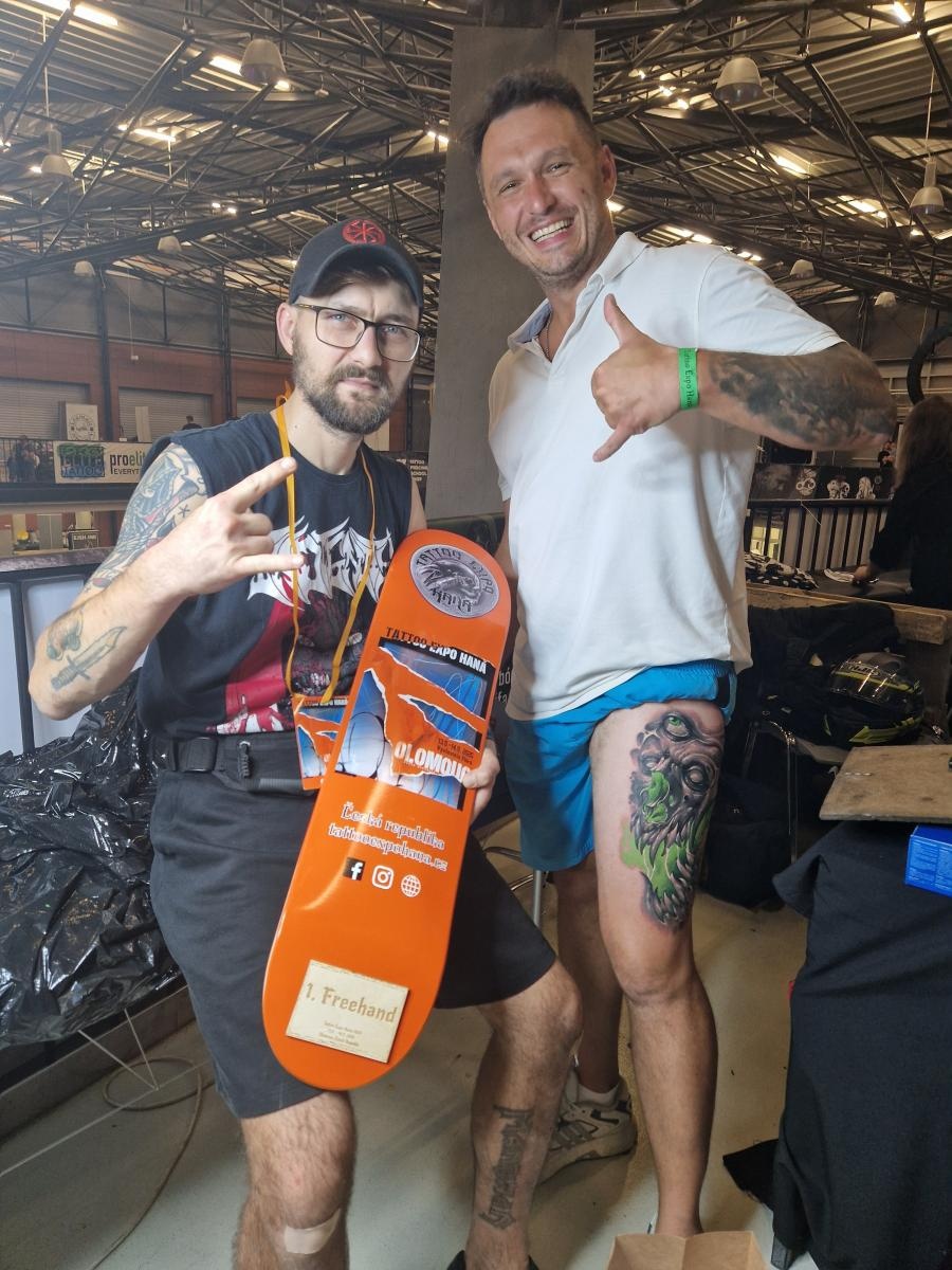 Zdjęcie w galerii na portalu naszraciborz.pl: Raciborski artysta podbija scenę tatuażu. Podwójny triumf ApoSlavic Tattoo wiadomości z regionu