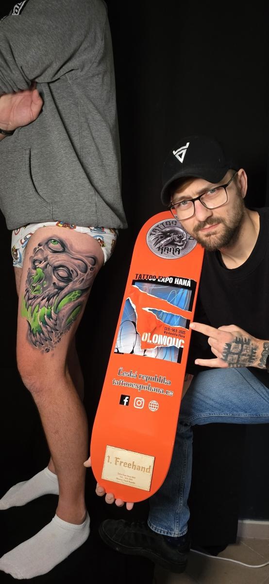 Zdjęcie w galerii na portalu naszraciborz.pl: Raciborski artysta podbija scenę tatuażu. Podwójny triumf ApoSlavic Tattoo wiadomości z regionu