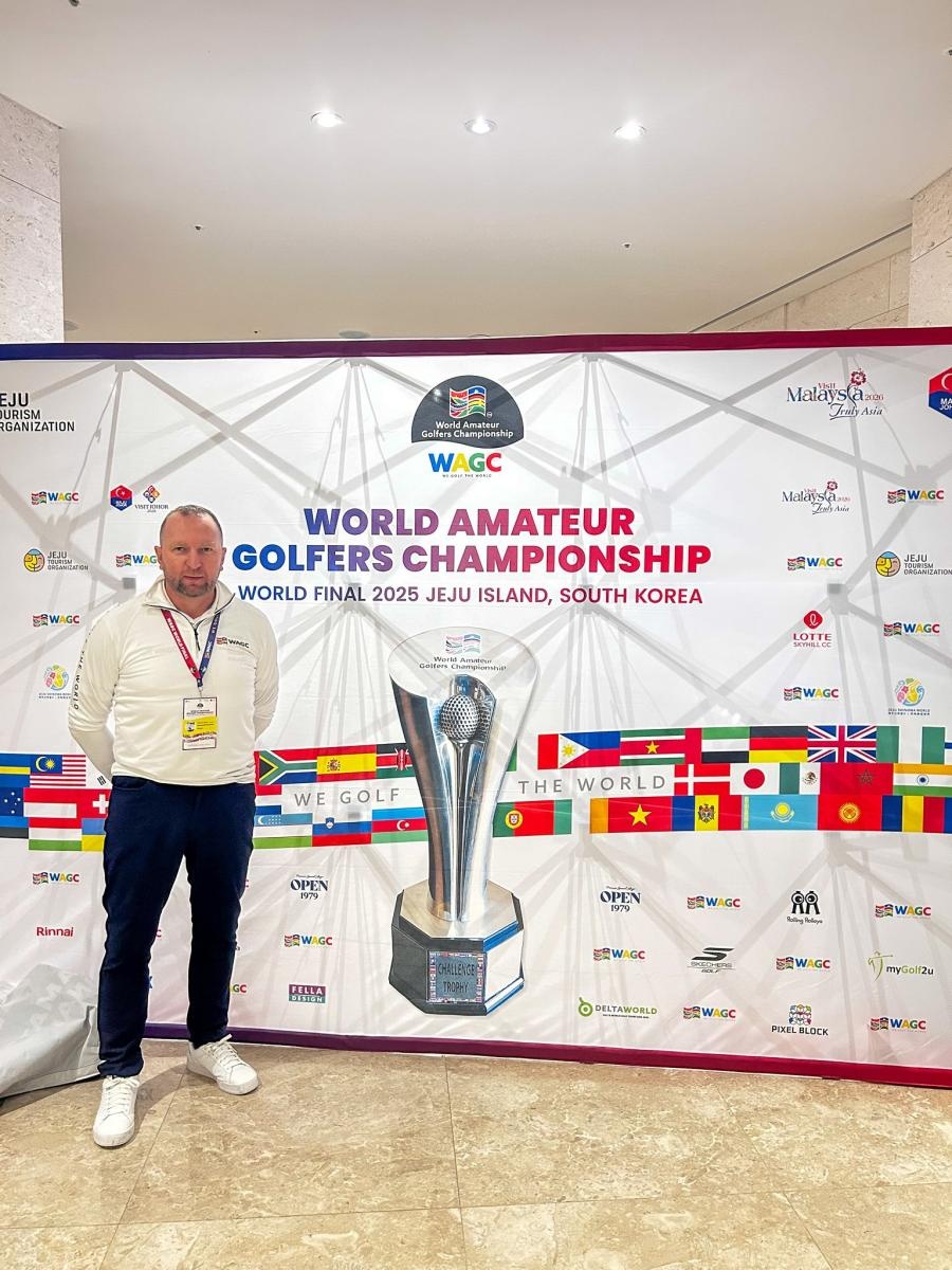 Zdjęcie w galerii na portalu naszraciborz.pl: Raciborzanin znów powalczy w mistrzostwach świata amatorów w golfie. Krzysztof Tomaszek w grze o światową czołówkę wiadomości z regionu