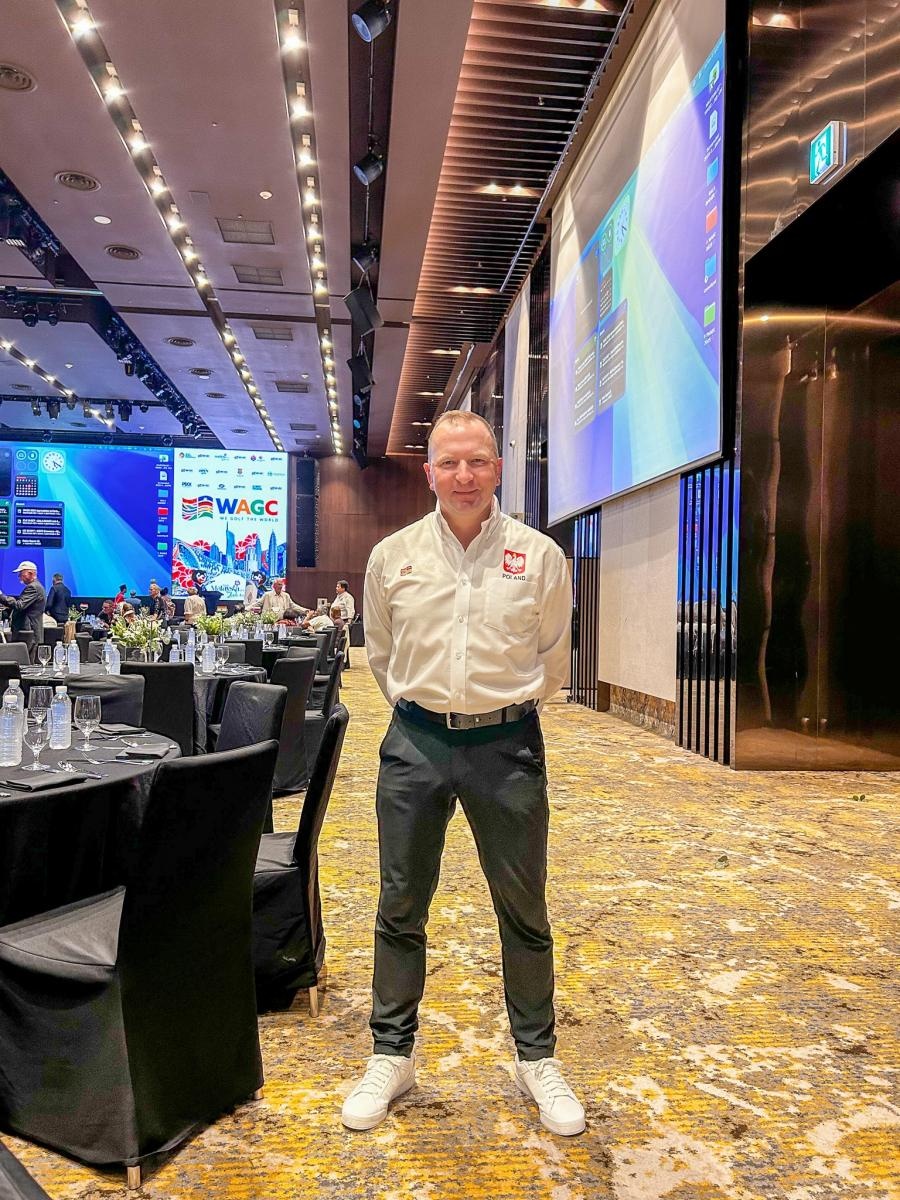 Zdjęcie w galerii na portalu naszraciborz.pl: Raciborzanin znów powalczy w mistrzostwach świata amatorów w golfie. Krzysztof Tomaszek w grze o światową czołówkę wiadomości z regionu