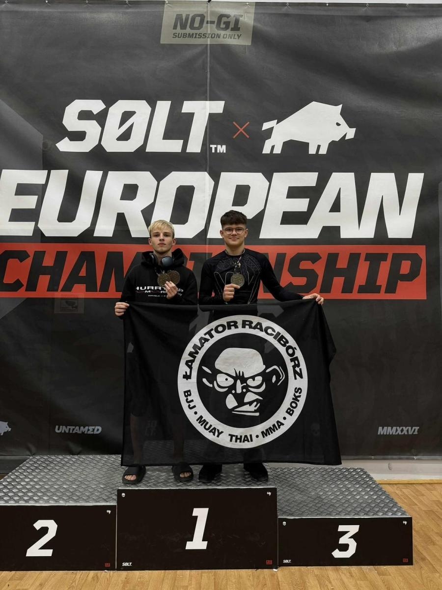 Zdjęcie w galerii na portalu naszraciborz.pl: Reprezentanci Łamatora z trzema medalami na SOLT European Championship x Dzik w Warszawie wiadomości z regionu