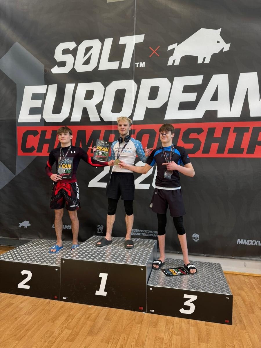 Zdjęcie w galerii na portalu naszraciborz.pl: Reprezentanci Łamatora z trzema medalami na SOLT European Championship x Dzik w Warszawie wiadomości z regionu
