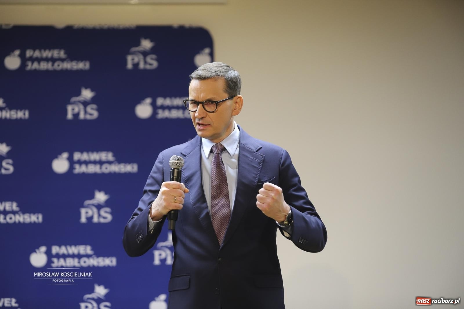 Zdjęcie w galerii na portalu naszraciborz.pl: Made in Poland. Mateusz Morawiecki rozpoczął w Raciborzu marsz po władzę wiadomości z regionu