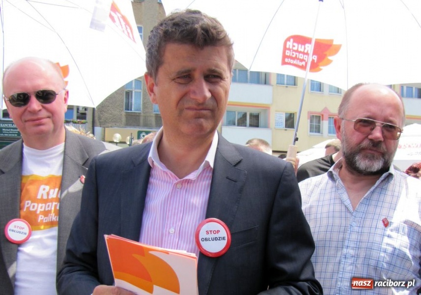 Zdjęcie w galerii na portalu naszraciborz.pl: Janusz Palikot o piwku pod chmurką wiadomości z regionu