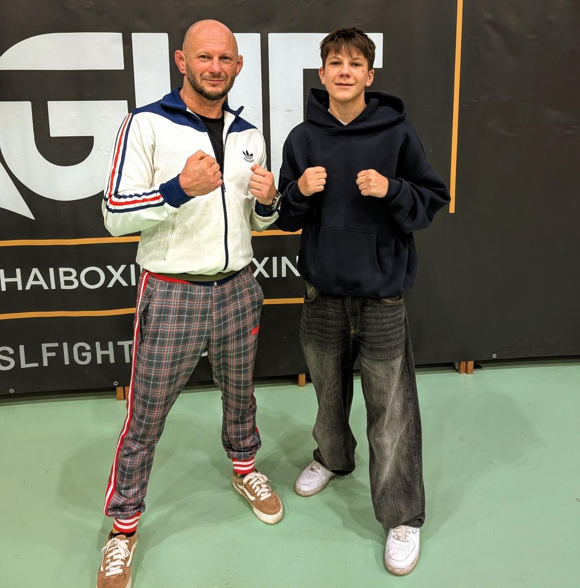 Zdjęcie w galerii na portalu naszraciborz.pl: Zawodnicy z Raciborza na podium Super League Fights w Bieruniu wiadomości z regionu