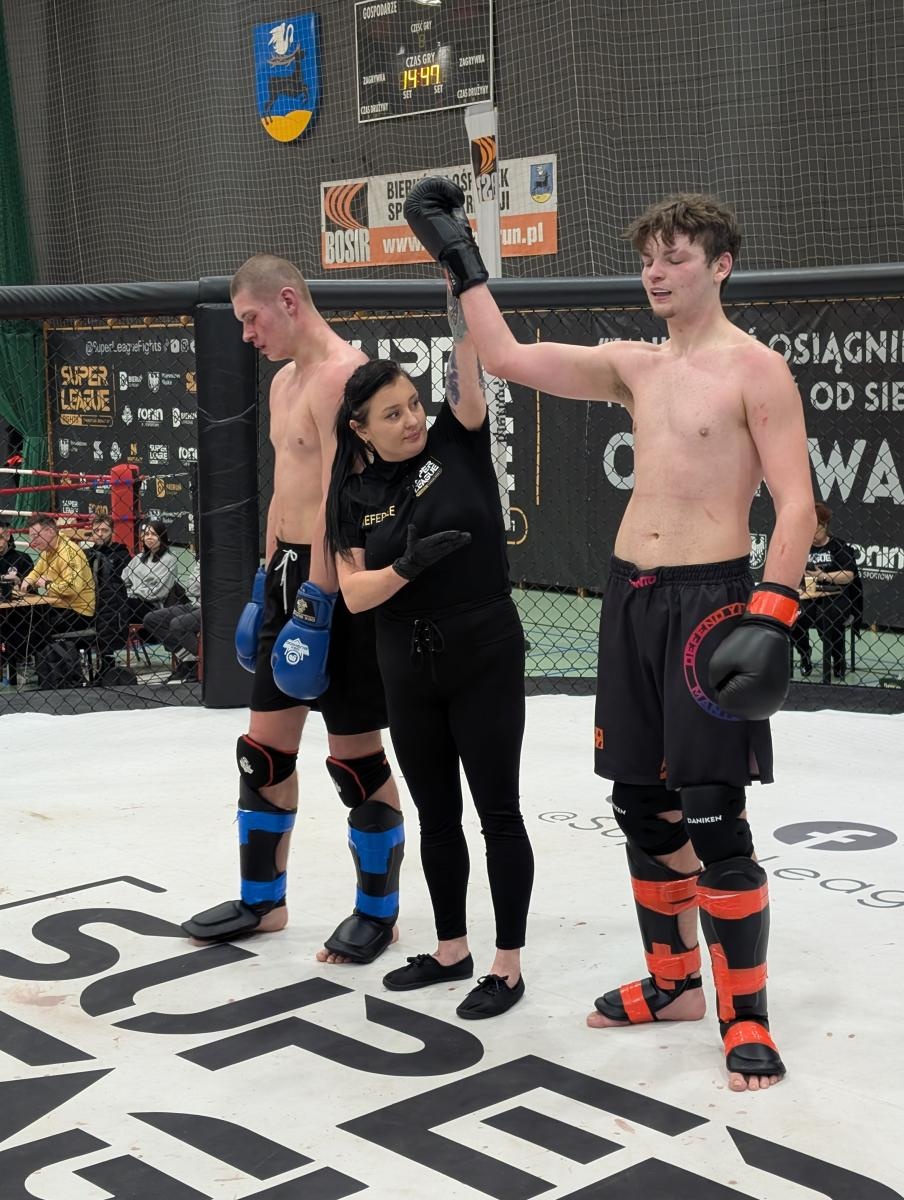 Zdjęcie w galerii na portalu naszraciborz.pl: Zawodnicy z Raciborza na podium Super League Fights w Bieruniu wiadomości z regionu