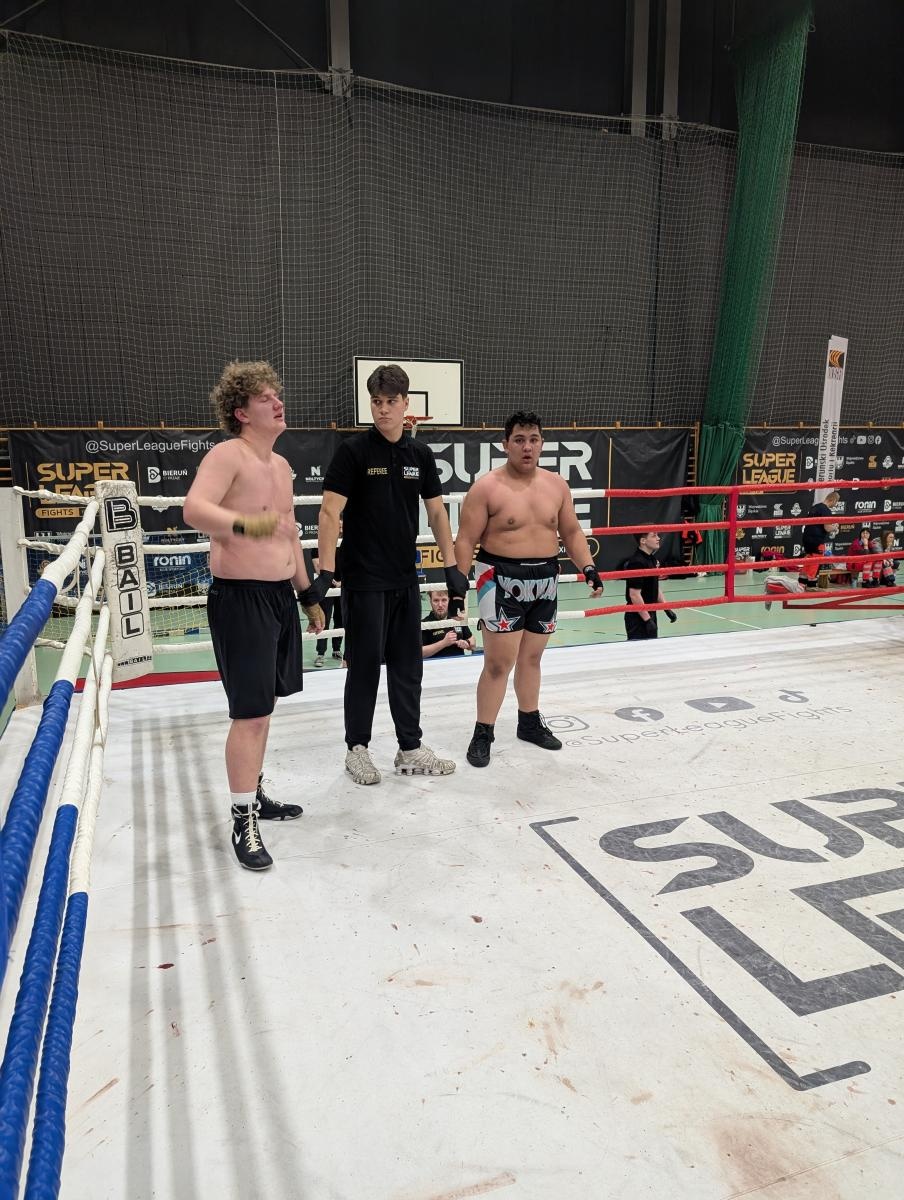 Zdjęcie w galerii na portalu naszraciborz.pl: Zawodnicy z Raciborza na podium Super League Fights w Bieruniu wiadomości z regionu