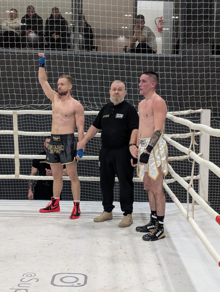 Zdjęcie w galerii na portalu naszraciborz.pl: Zawodnicy z Raciborza na podium Super League Fights w Bieruniu wiadomości z regionu