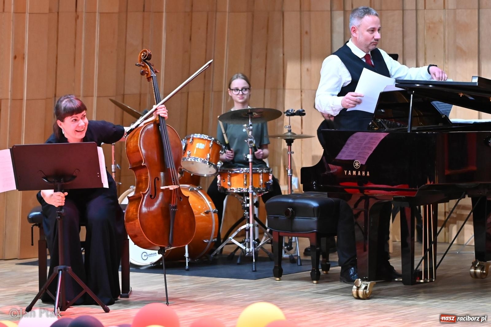 Zdjęcie w galerii na portalu naszraciborz.pl: Koncert karnawałowy w Państwowej Szkole Muzycznej w Raciborzu wiadomości z regionu