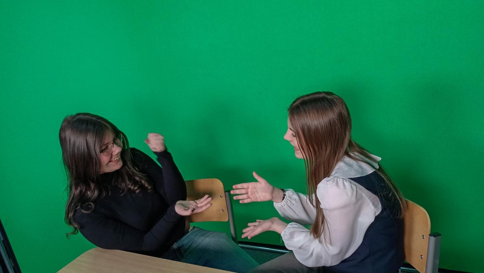 Zdjęcie w galerii na portalu naszraciborz.pl: Warsztaty dziennikarskie w raciborskim Kasprowiczu wiadomości z regionu