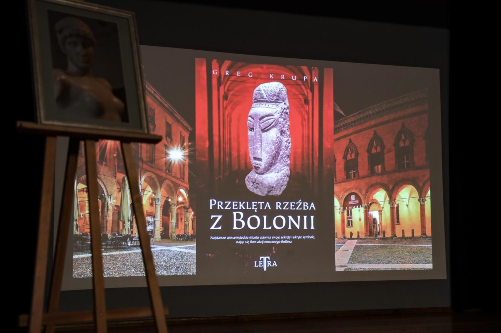 Zdjęcie w galerii na portalu naszraciborz.pl: Dan Brown historii sztuki – spotkanie w Punkt z Grzegorzem Krupą wiadomości z regionu