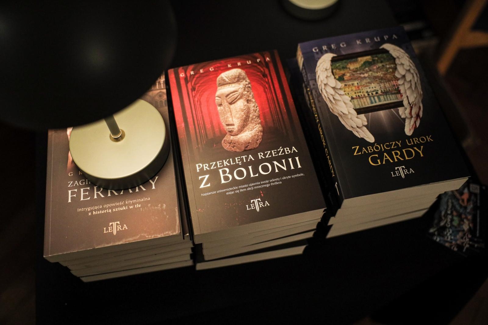 Zdjęcie w galerii na portalu naszraciborz.pl: Dan Brown historii sztuki – spotkanie w Punkt z Grzegorzem Krupą wiadomości z regionu