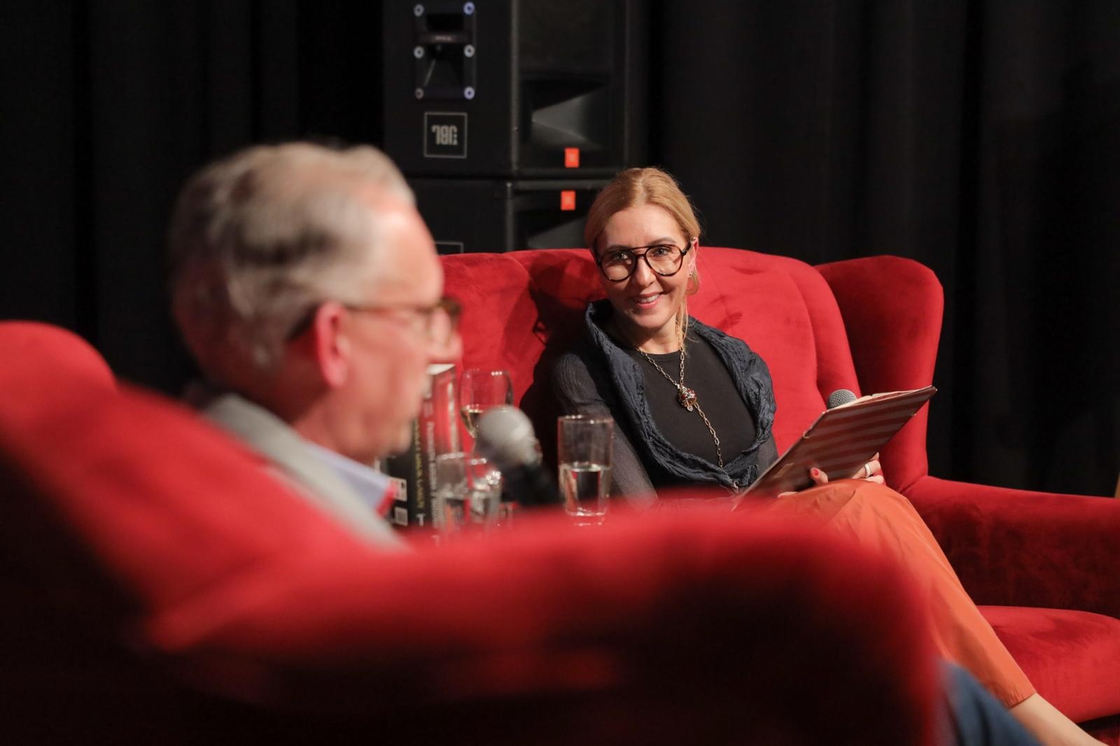 Zdjęcie w galerii na portalu naszraciborz.pl: Dan Brown historii sztuki – spotkanie w Punkt z Grzegorzem Krupą wiadomości z regionu