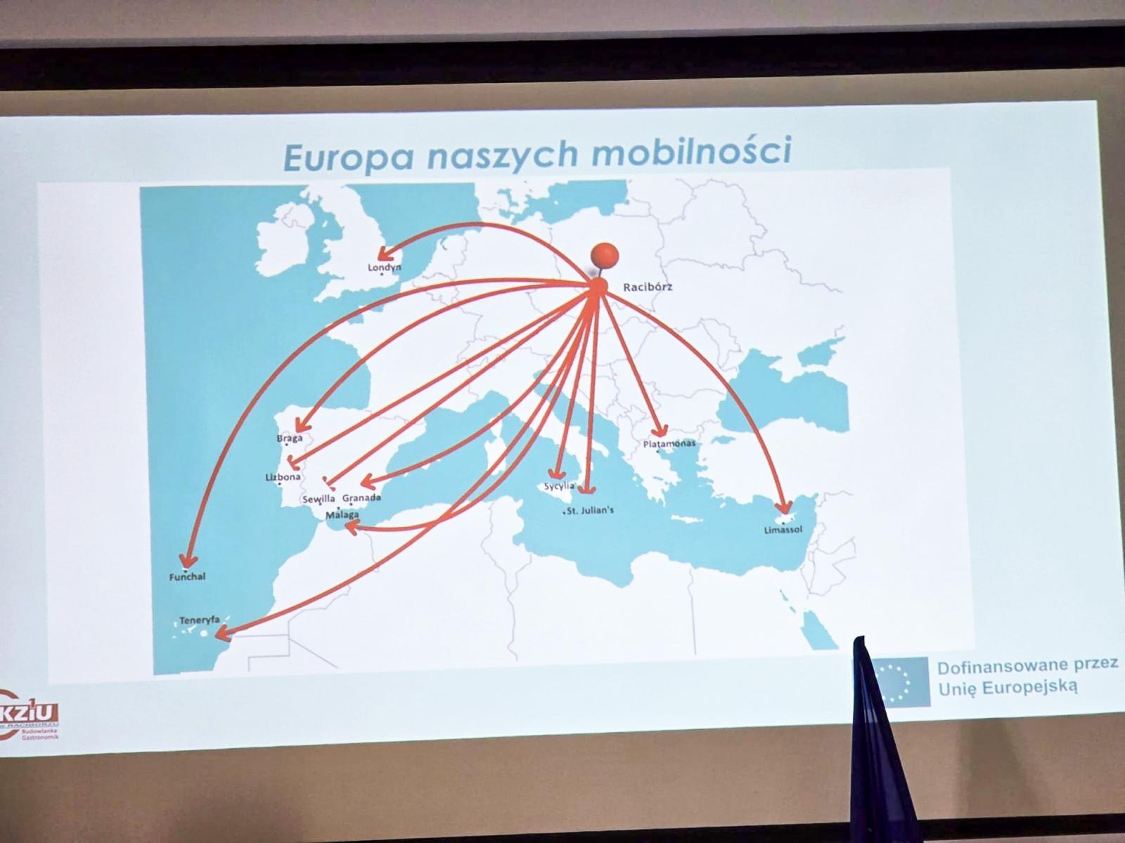 Zdjęcie w galerii na portalu naszraciborz.pl: 10 lat programu Erasmus+ w CKZiU nr 1 w Raciborzu - dekada doświadczeń, która zmienia przyszłość uczniów wiadomości z regionu