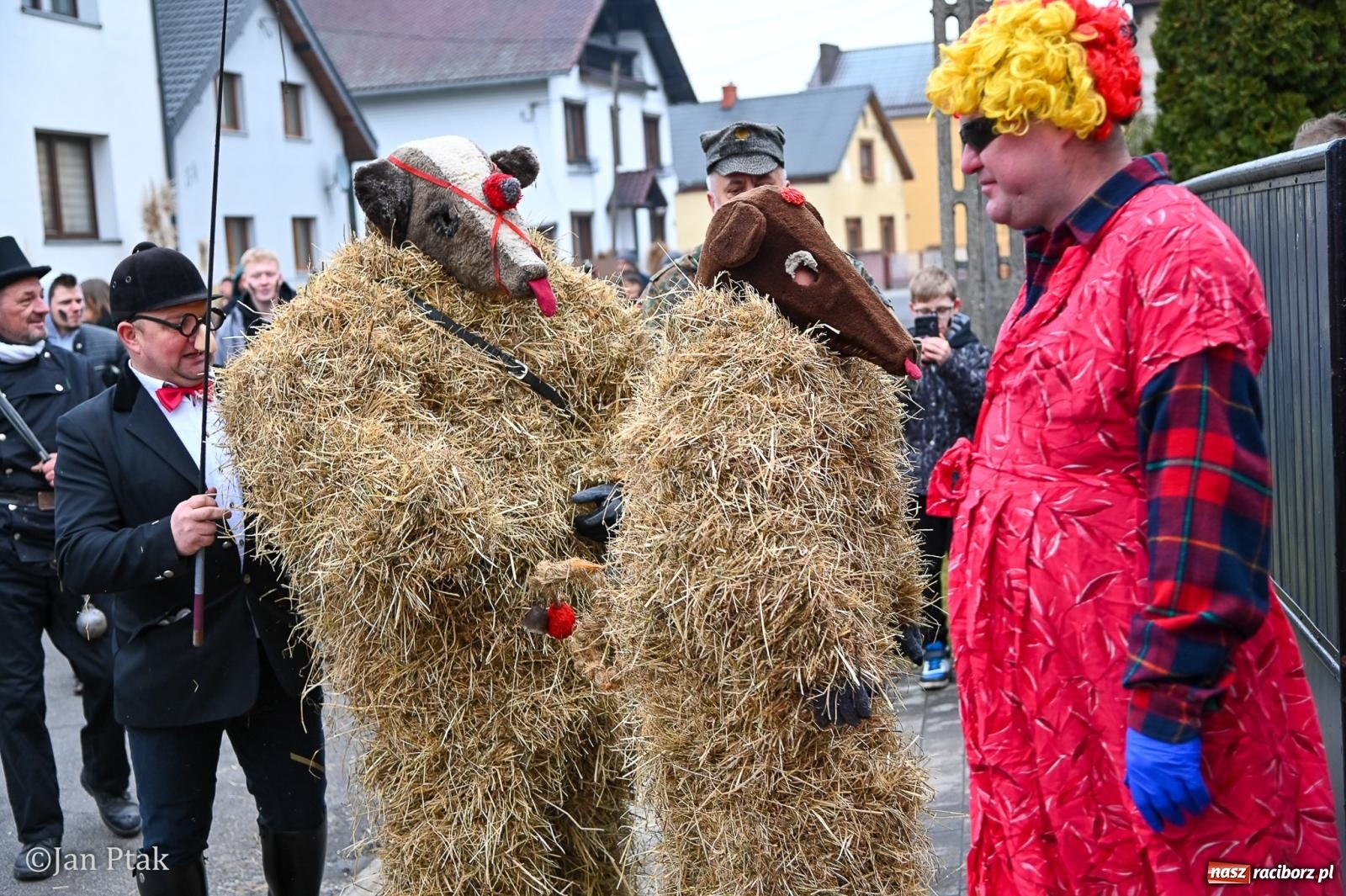 Zdjęcie w galerii na portalu naszraciborz.pl: Samborowice żegną karnawał: Tanzbär i słomiane misie na bis! [GALERIA] wiadomości z regionu