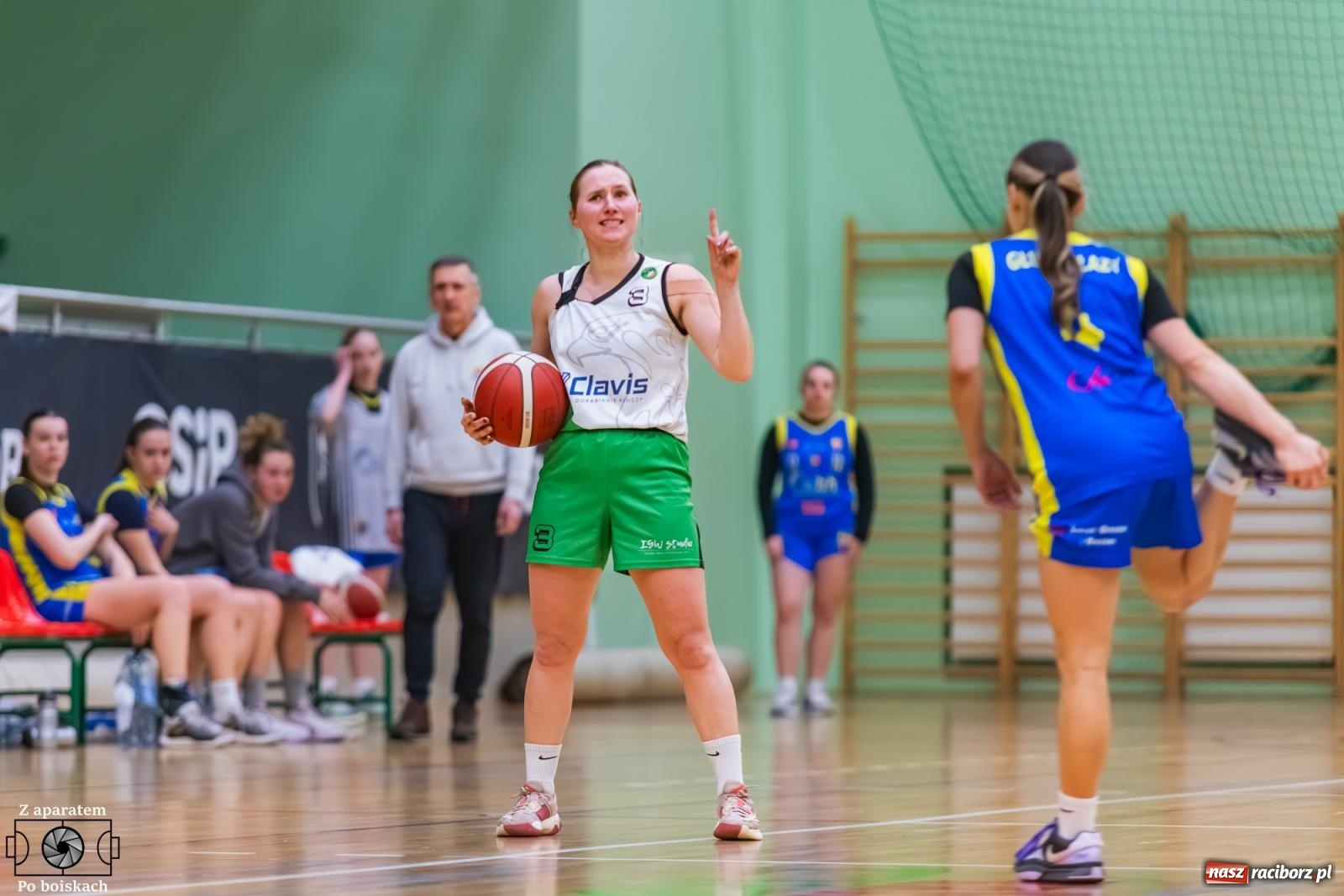 Zdjęcie w galerii na portalu naszraciborz.pl: Koszykówka. Chrobry Głuchołazy za silny dla Raciborzanek [FOTO i WIDEO] wiadomości z regionu