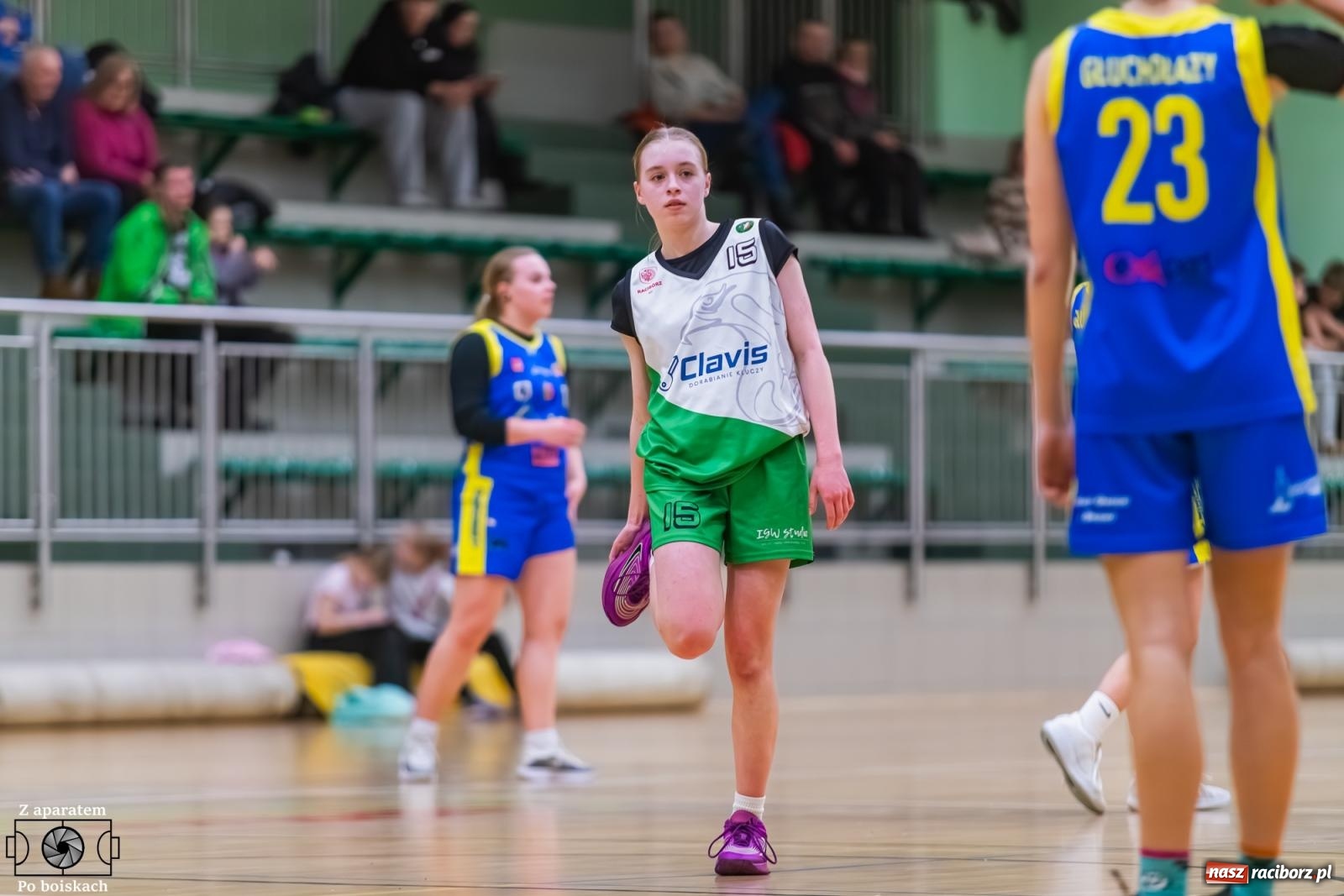 Zdjęcie w galerii na portalu naszraciborz.pl: Koszykówka. Chrobry Głuchołazy za silny dla Raciborzanek [FOTO i WIDEO] wiadomości z regionu